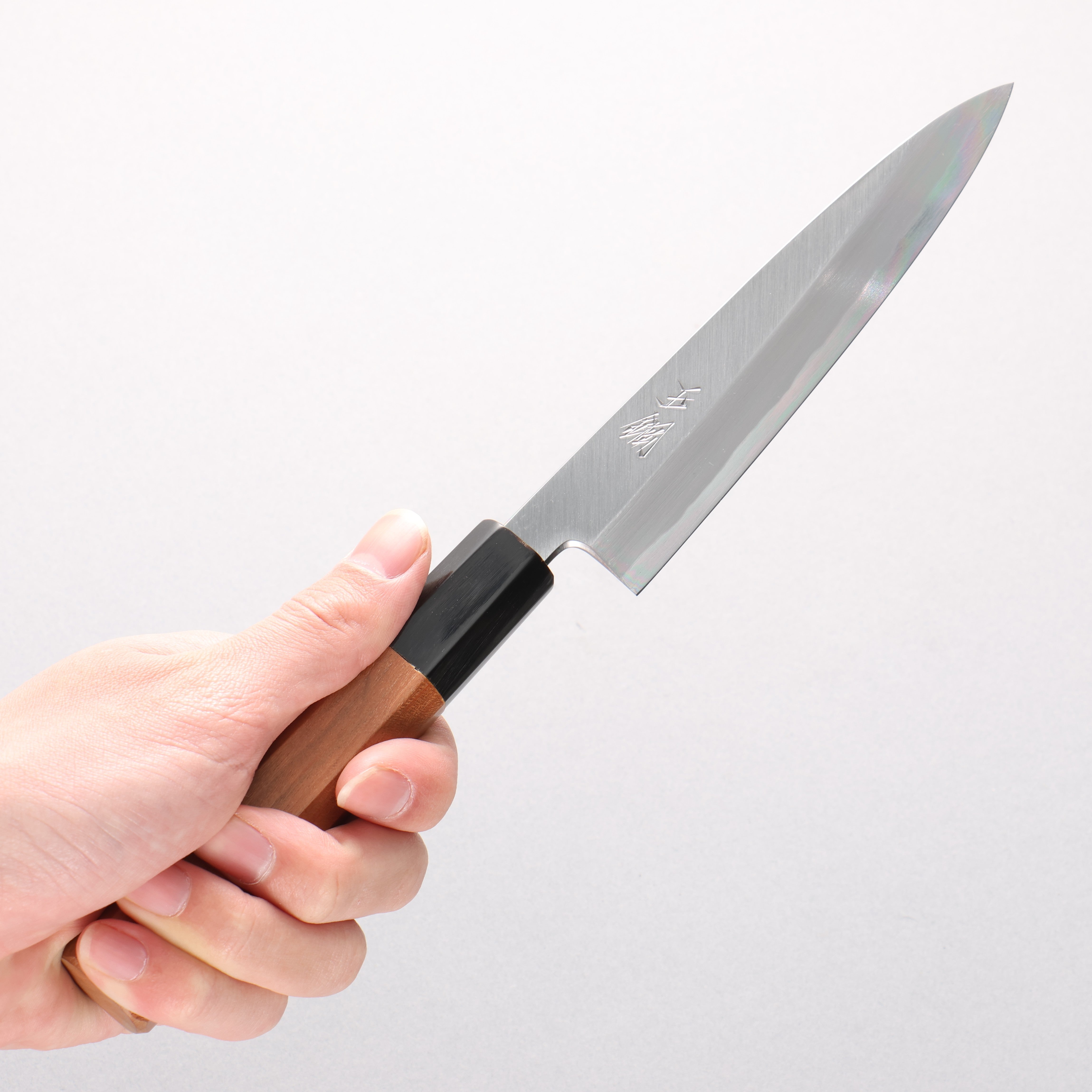 Tessen by Tanaka Tamahagane Petty-Utility 145mm Wild Cherry Handle - Seisuke Knife