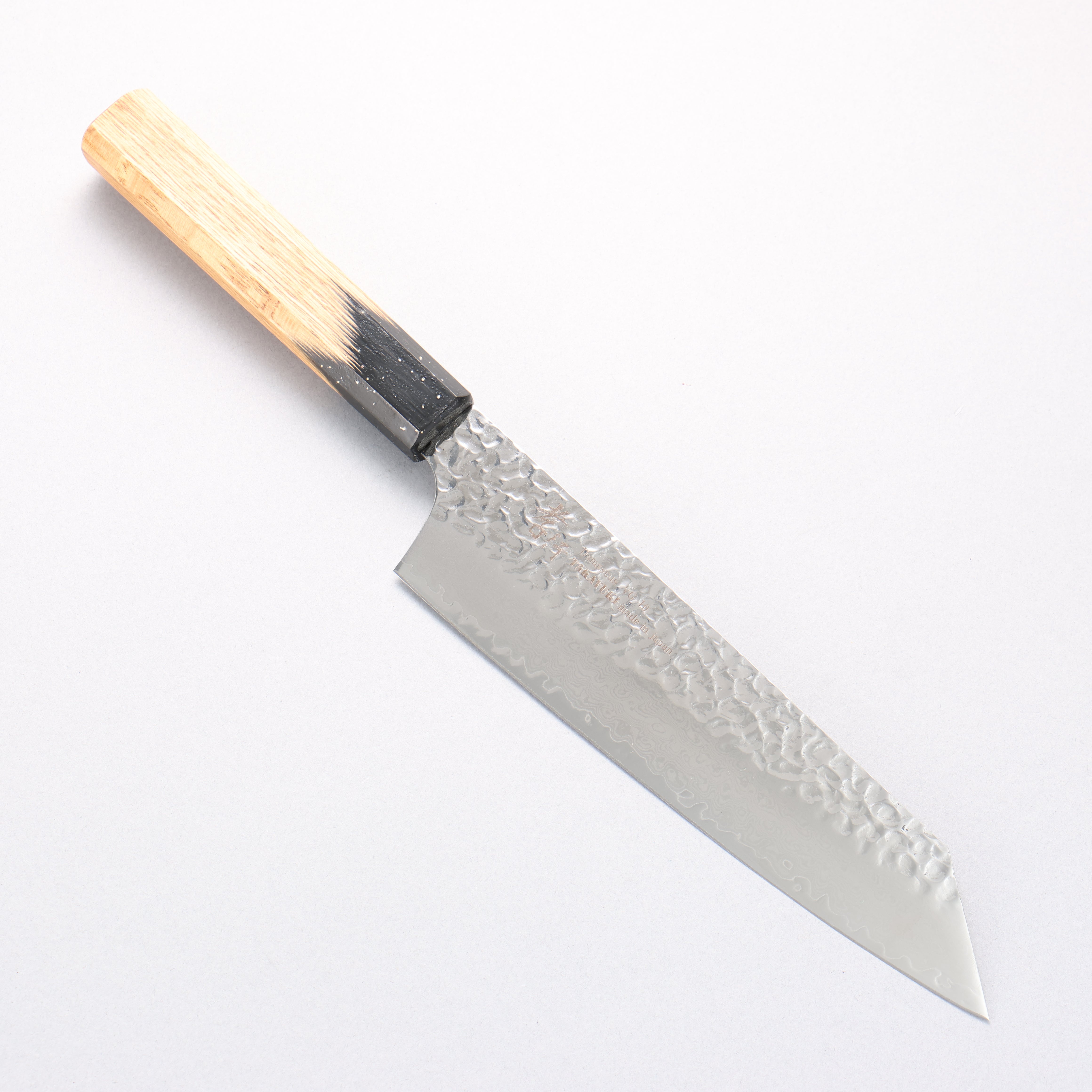 Sakai Takayuki VG10 33 Layer Damascus Kengata Gyuto 190mm Kokushin Lacquered Oak Handle - Seisuke Knife