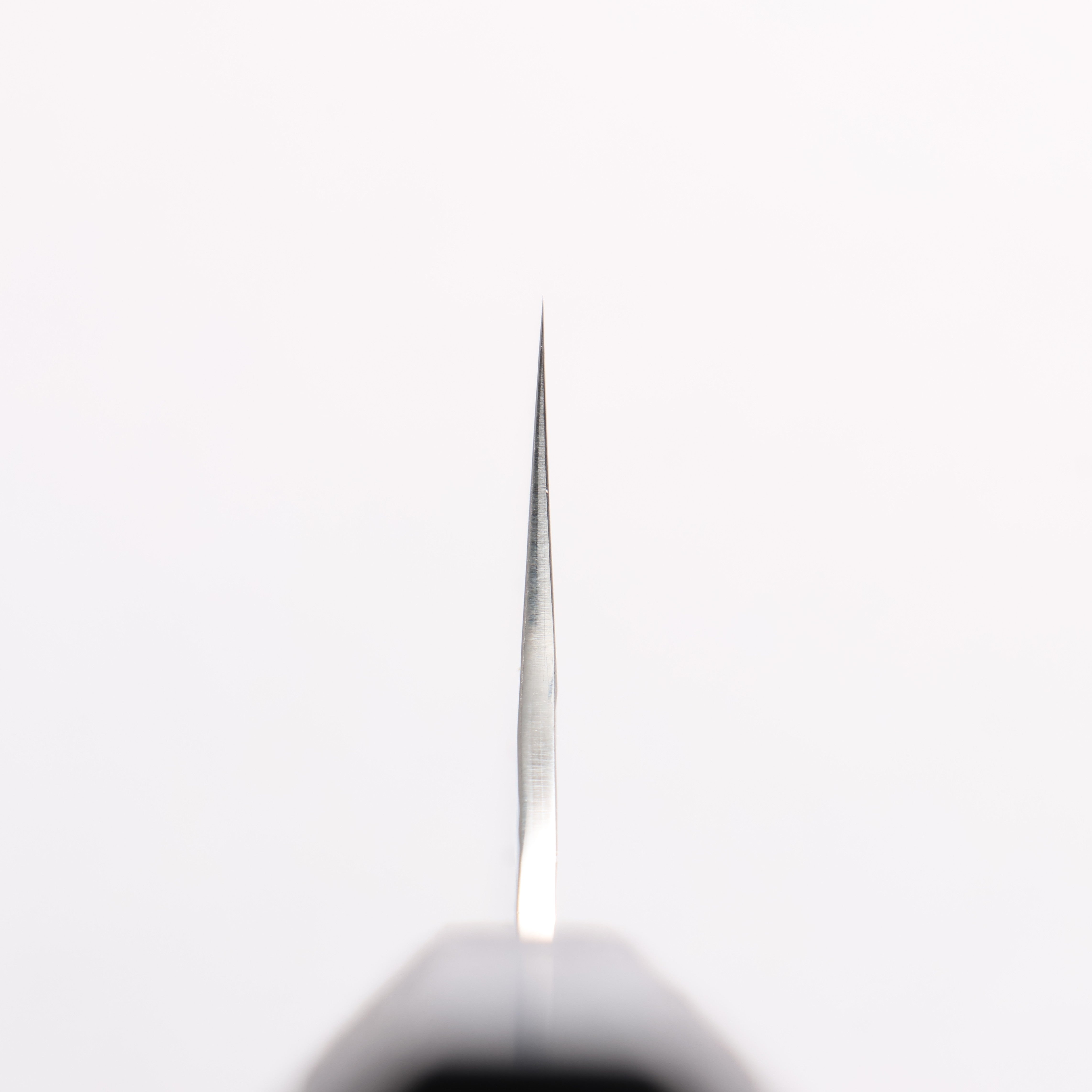 Yu Kurosaki Senko Ryu Ai Tenmoku SG2 Hammered Santoku 170mm Indigo Lacquered (Tenmoku) Handle with Sheath - Seisuke Knife