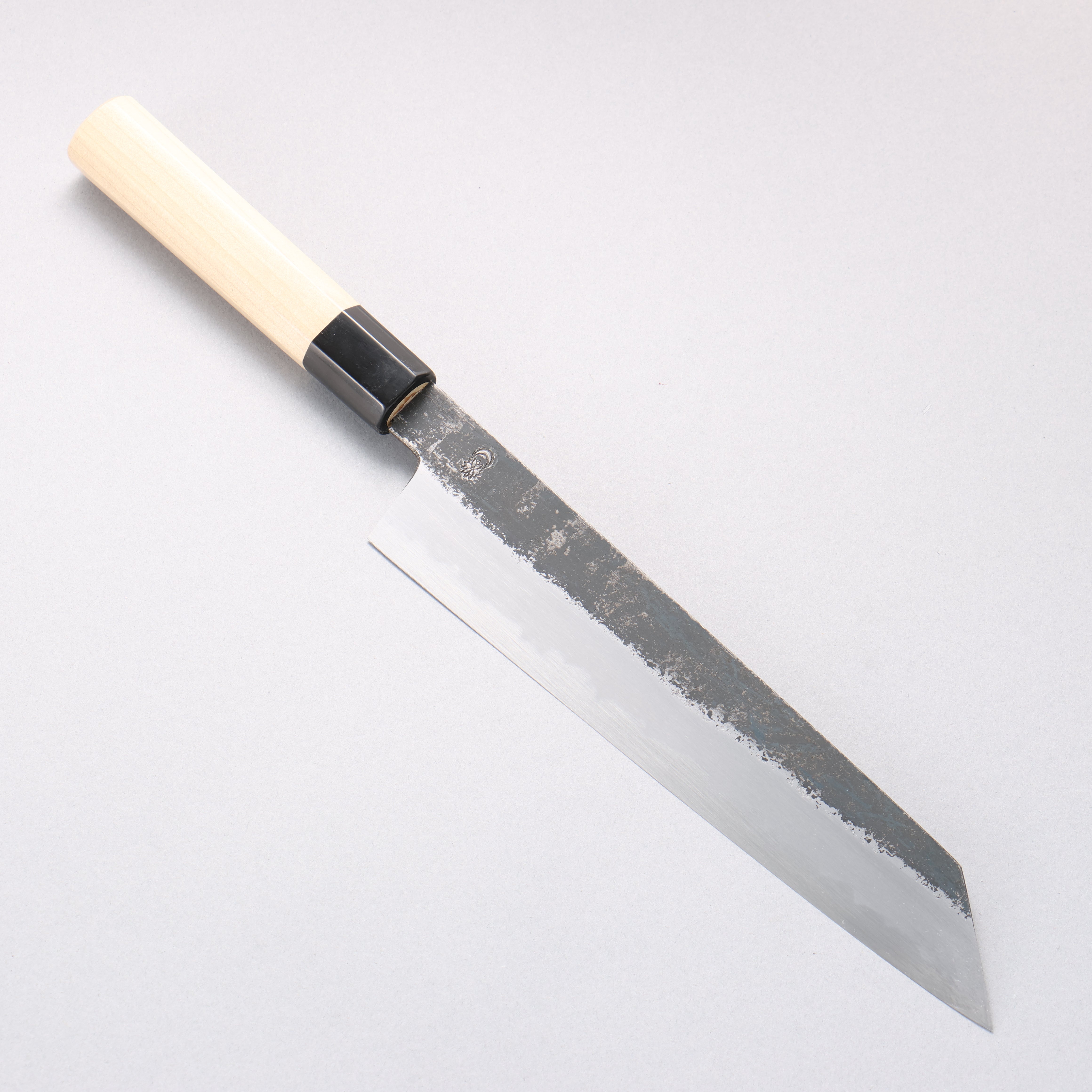 Kikuzuki White Steel No.2 Black Finished Kiritsuke Gyuto 240mm Magnolia Handle - Seisuke Knife