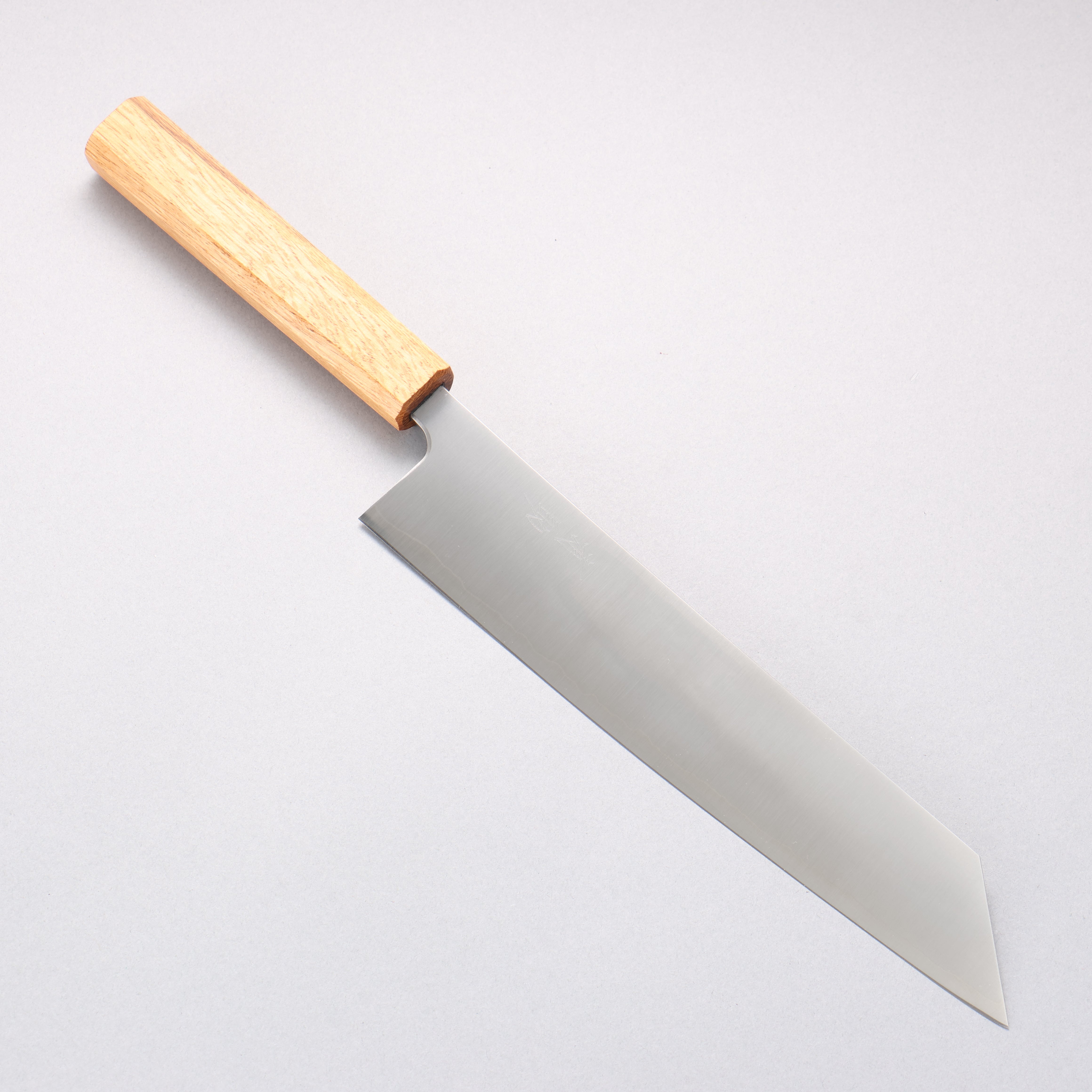 Seisuke Silver Steel No.3 Migaki Polish Finish Kiritsuke Gyuto 240mm White Oak Handle - Seisuke Knife