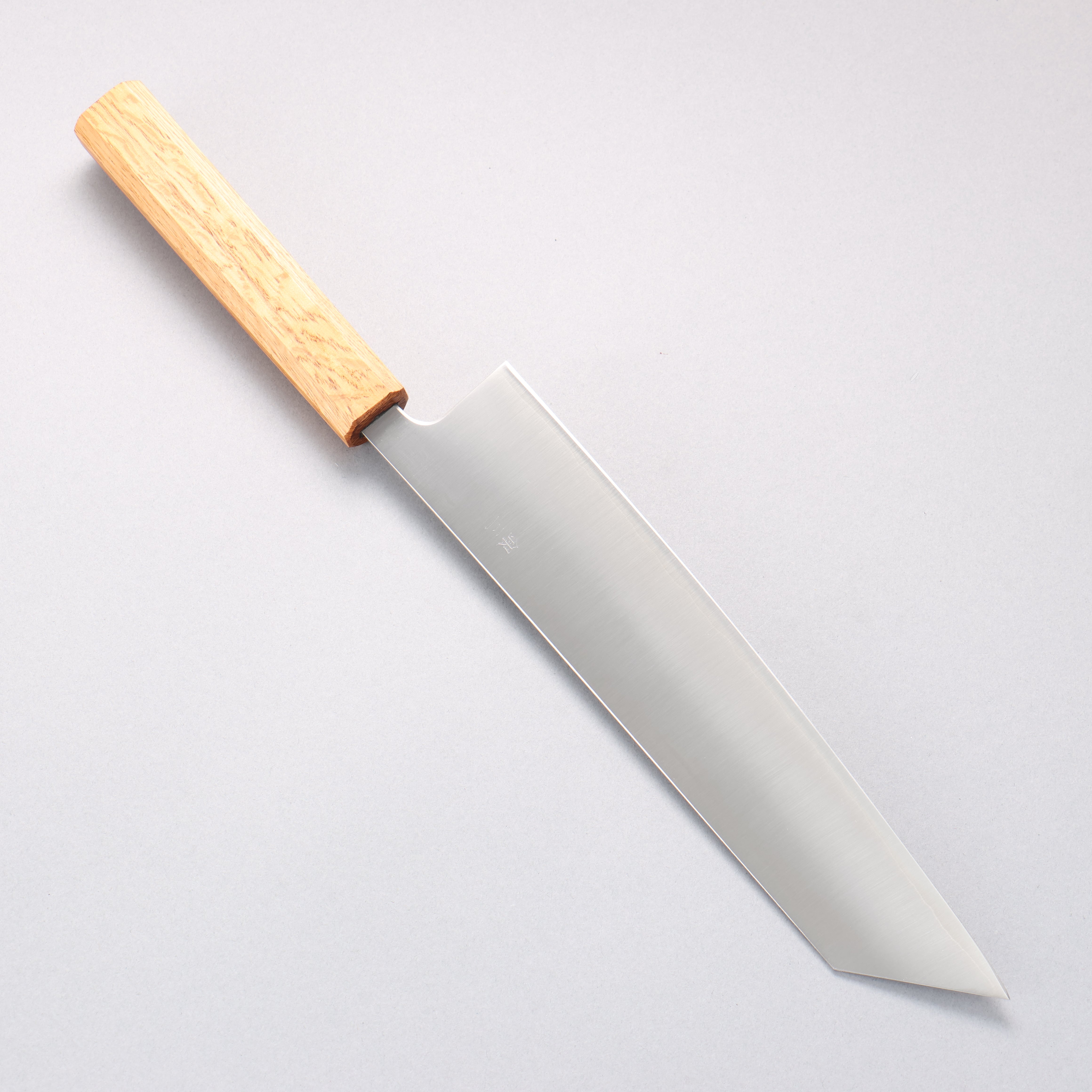 Seisuke Silver Steel No.3 Migaki Polish Finish Kiritsuke Gyuto 240mm White Oak Handle - Seisuke Knife