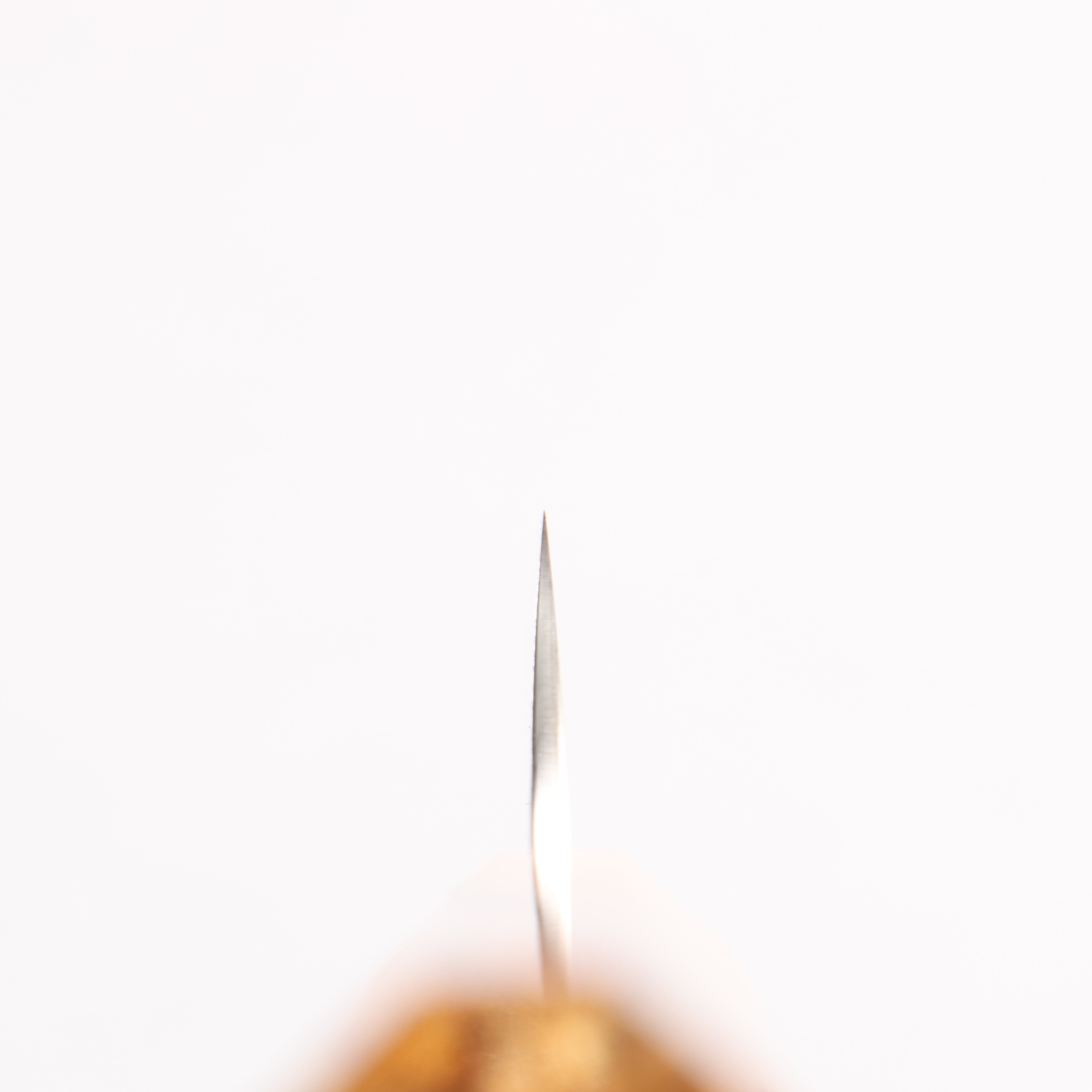 Yu Kurosaki Suiun SG2 Damascus Petty-Utility 130mm Olive Wood & Clear Resin Handle - Seisuke Knife