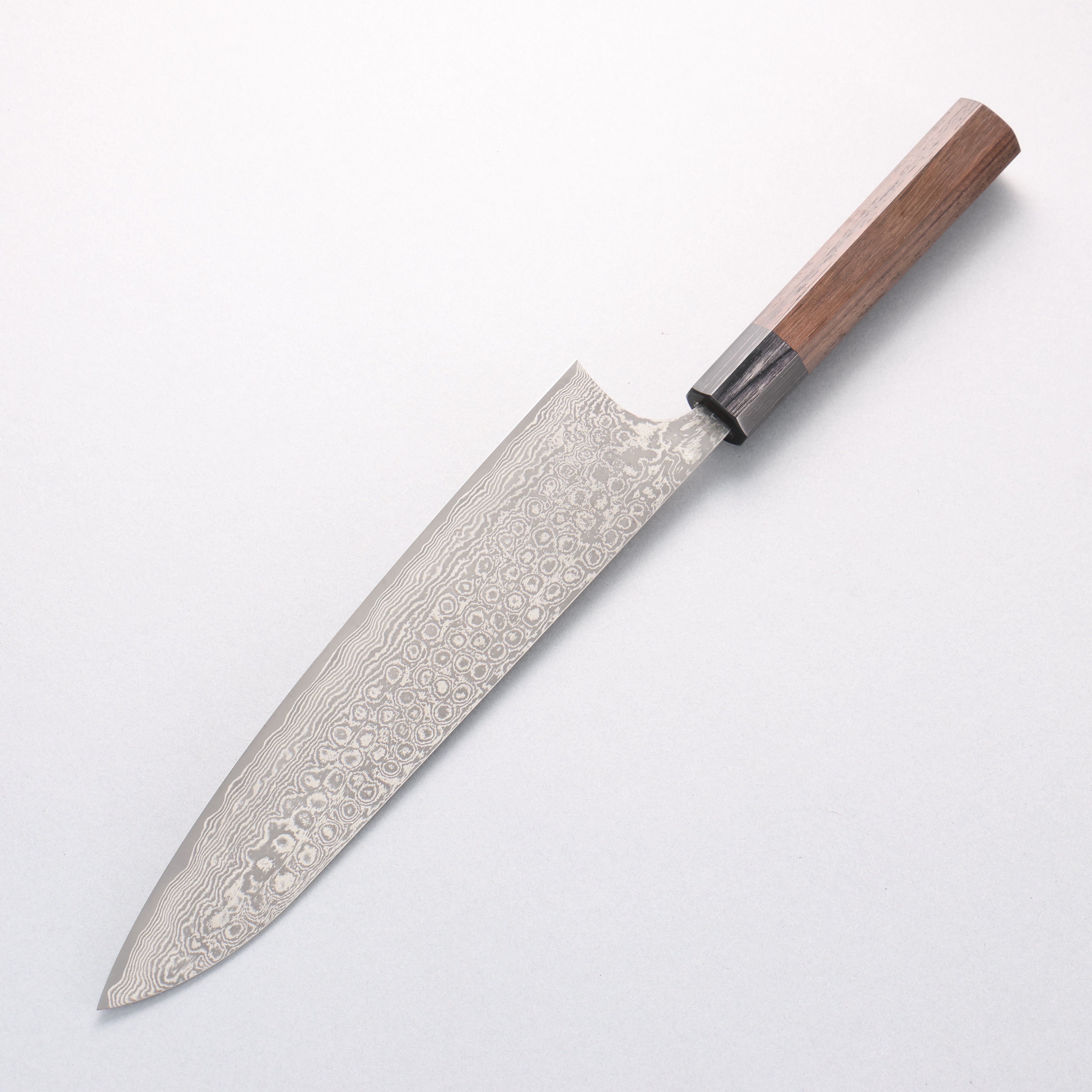 Masakage Kumo VG10 Damascus Gyuto 240mm Shitan Handle - Seisuke Knife