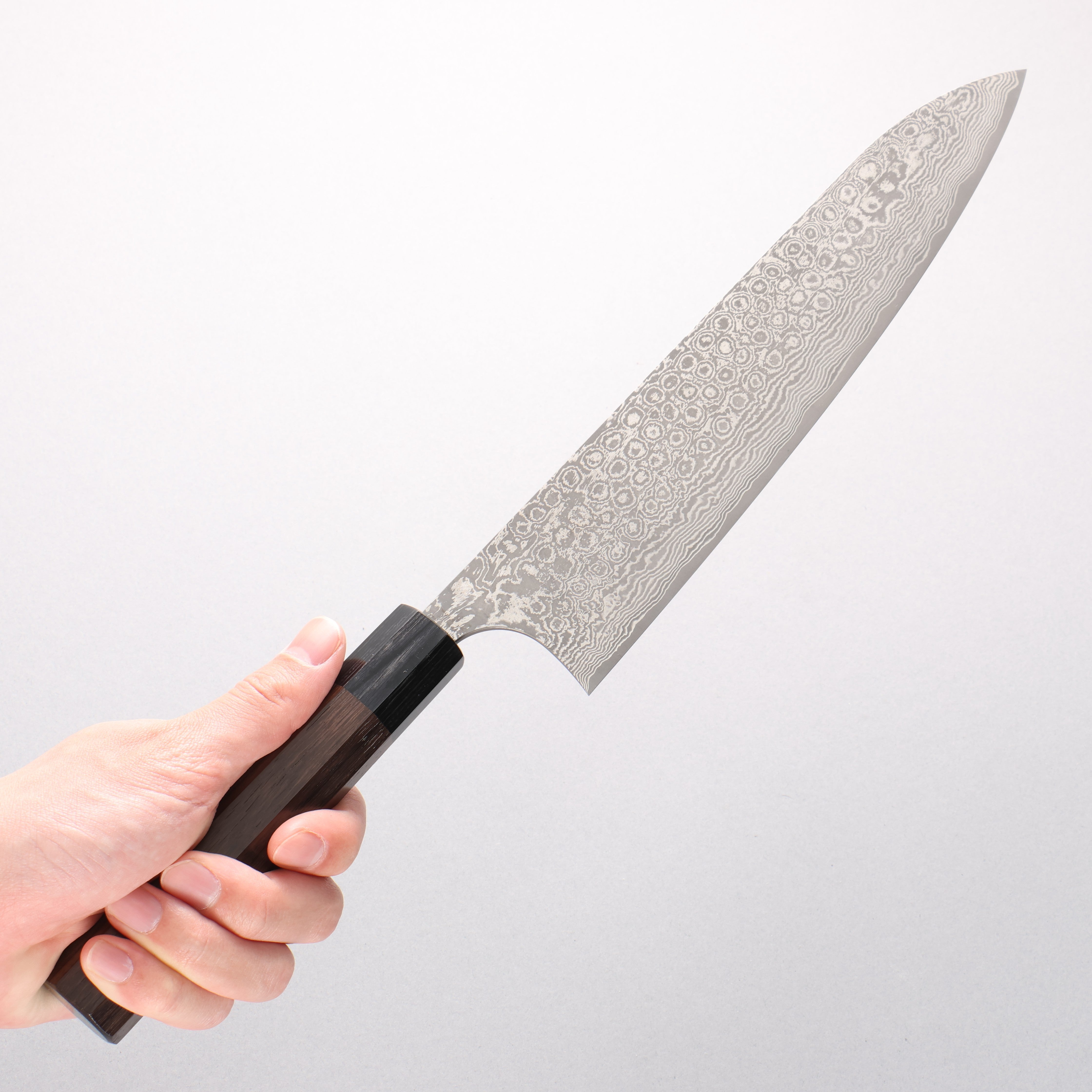 Masakage Kumo VG10 Damascus Gyuto 240mm Shitan Handle - Seisuke Knife