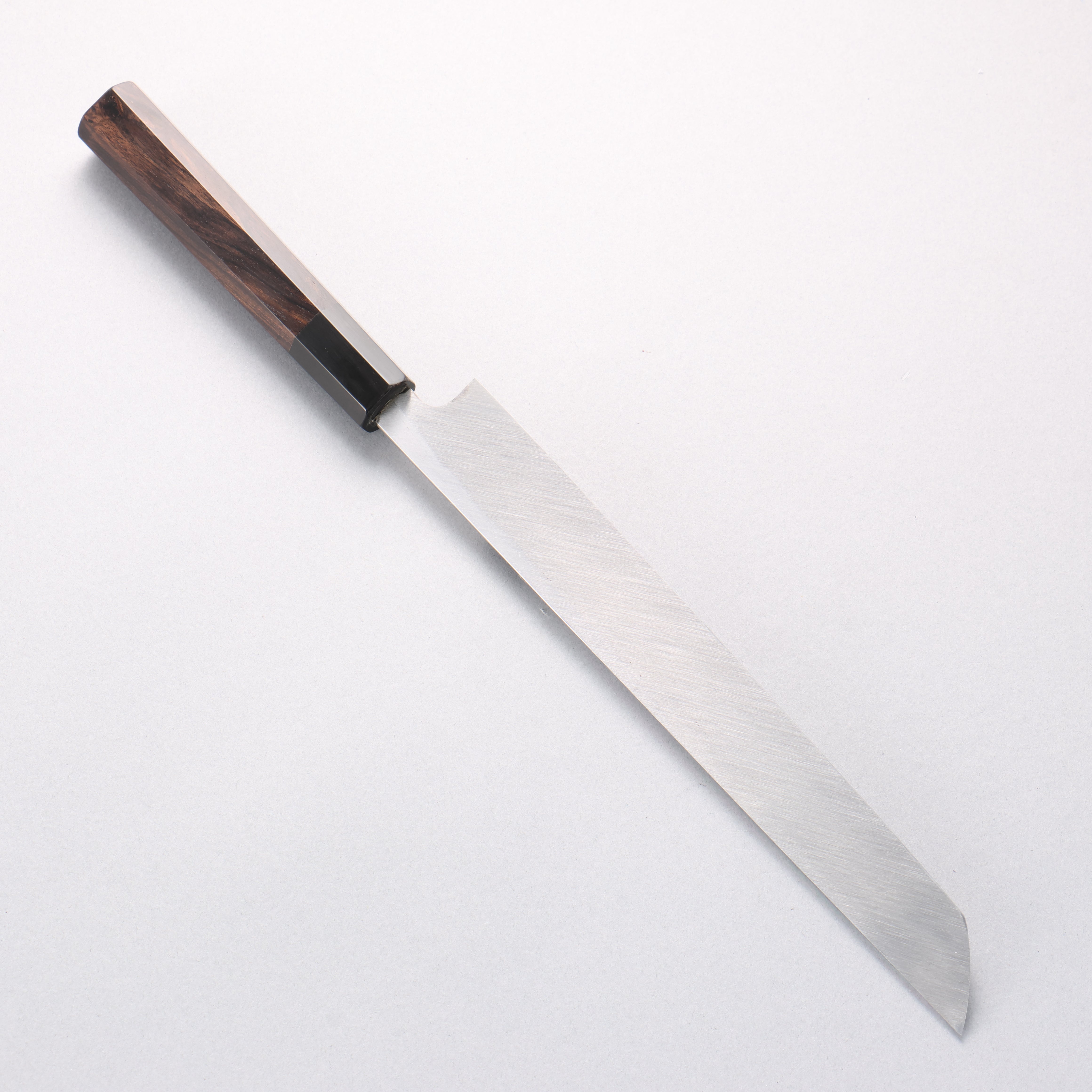 Tessen by Tanaka Tamahagane Sakimaru Yanagiba 240mm Ebony Wood Handle with Sheath - Seisuke Knife
