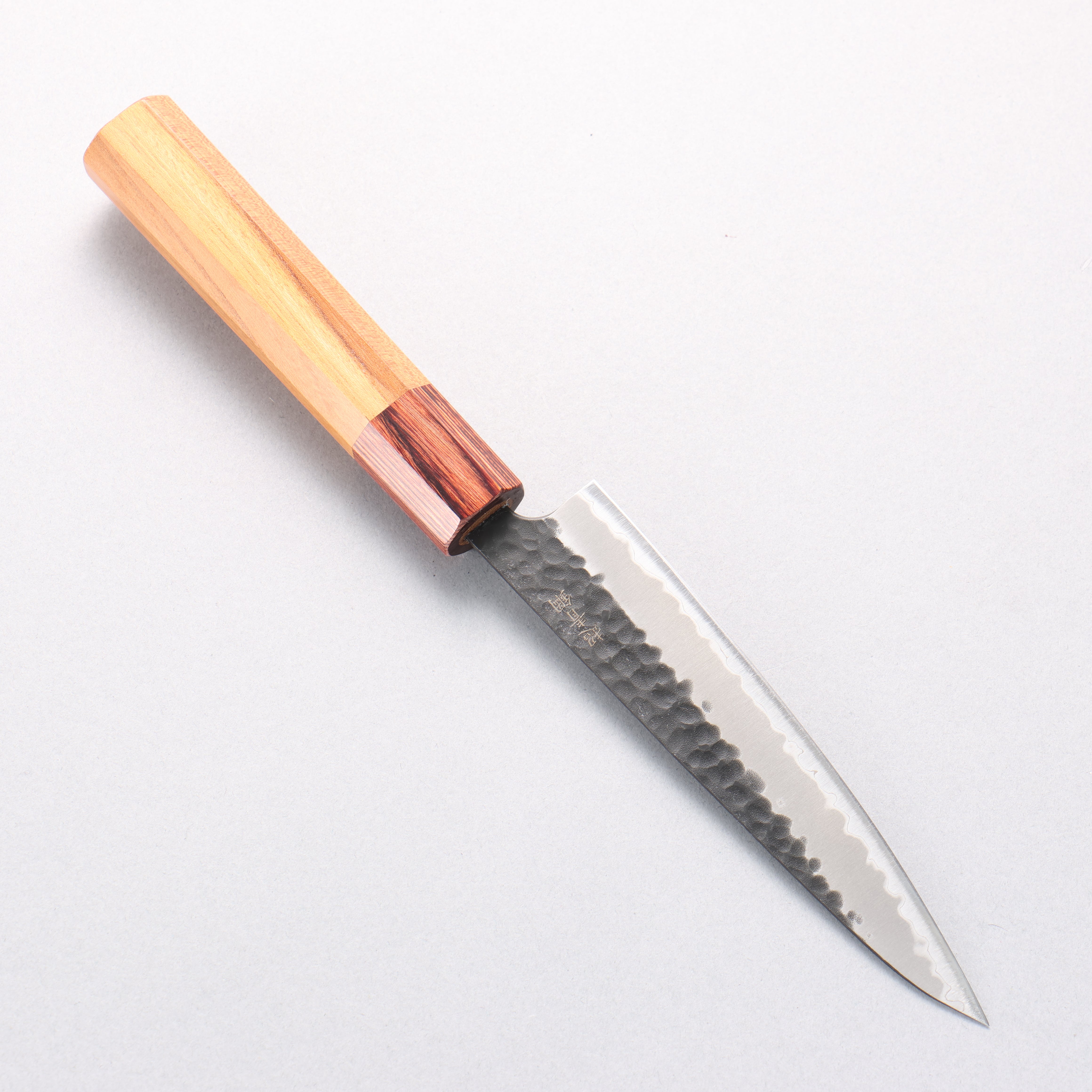 Sakai Takayuki Blue Super Petty-Utility 135mm Keyaki Elm Handle - Seisuke Knife