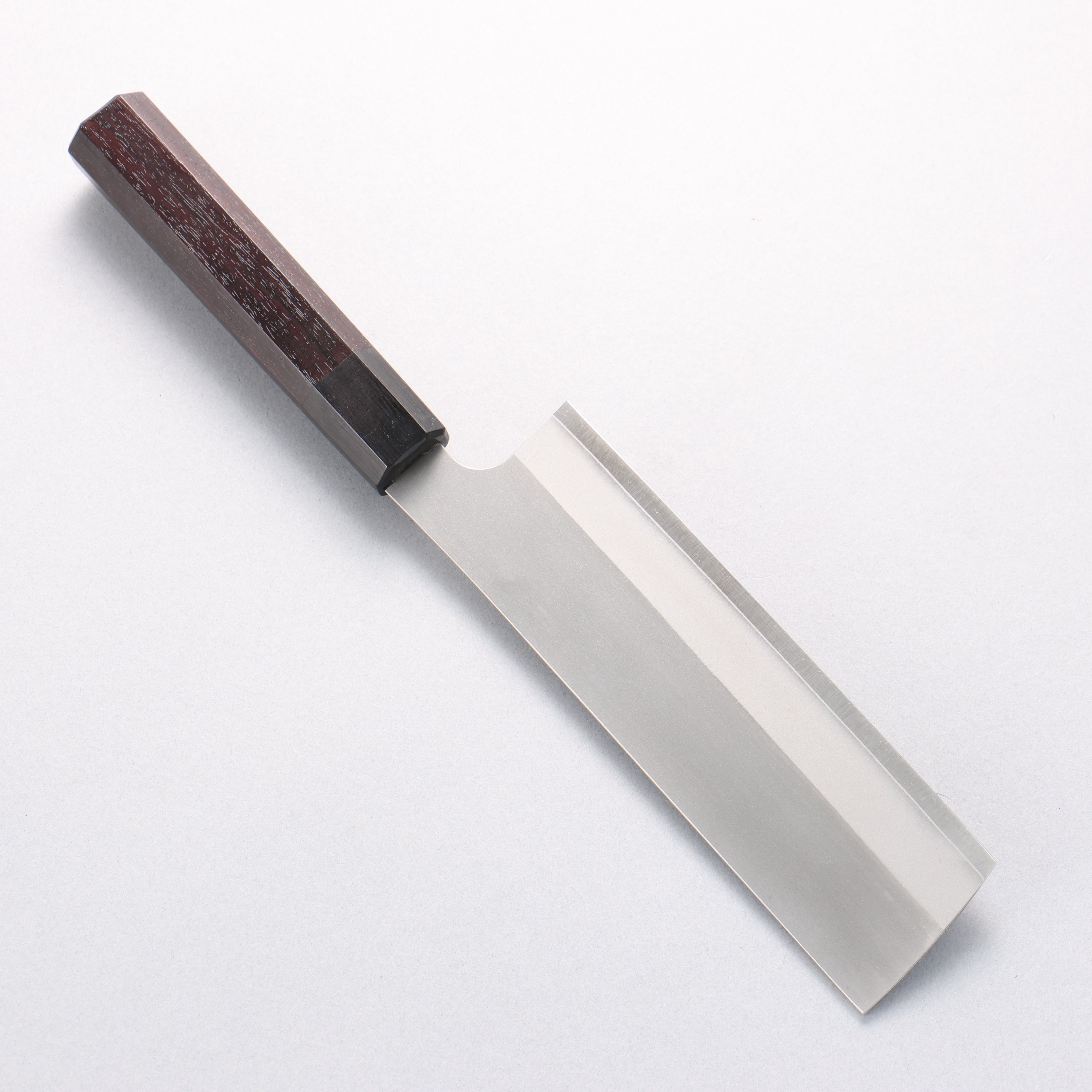 Daruma Silver Steel No.3 Nakiri 165mm Shitan & Black Pakkawood Handle - Seisuke Knife