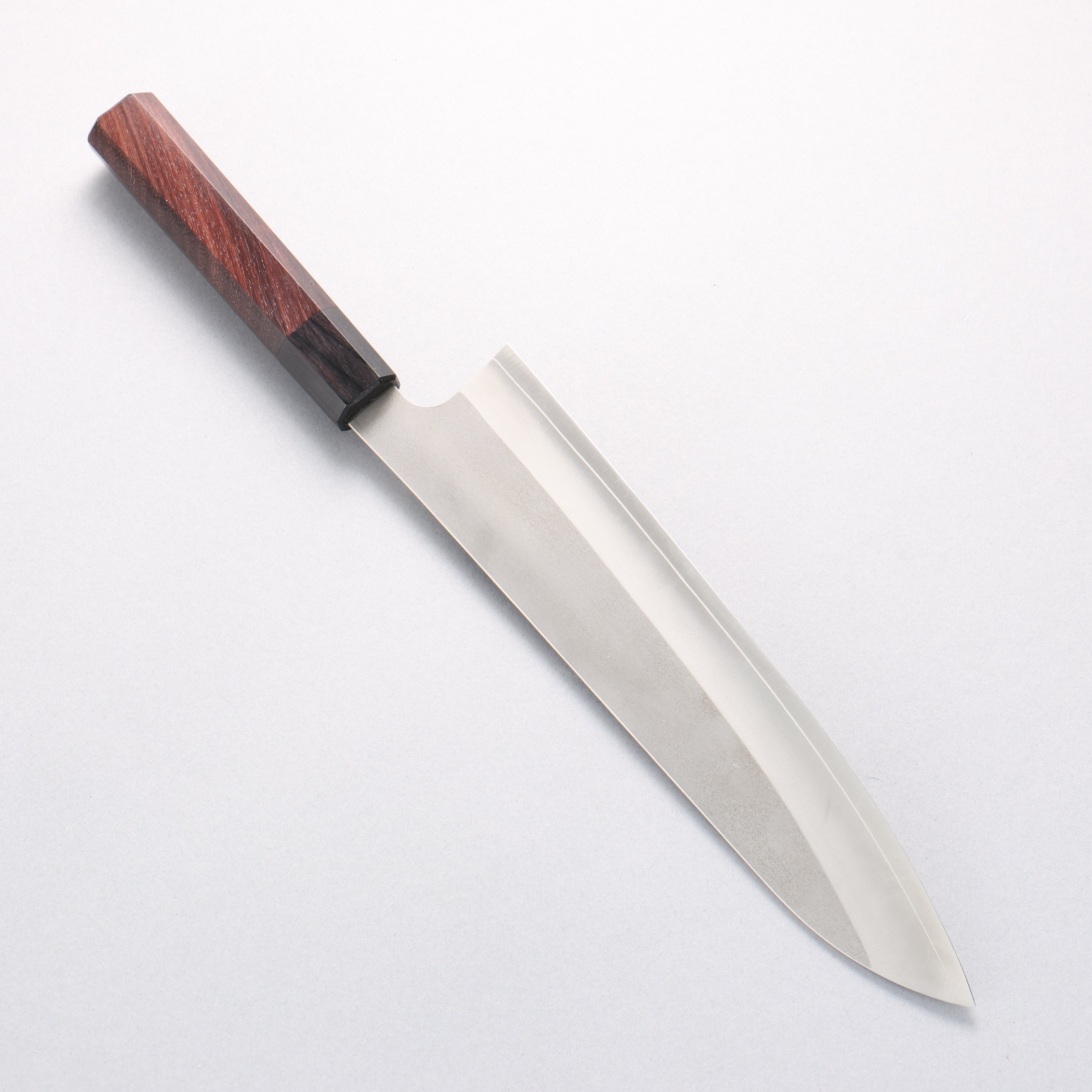 Daruma Silver Steel No.3 Gyuto 240mm Shitan & Black Pakkawood Handle - Seisuke Knife