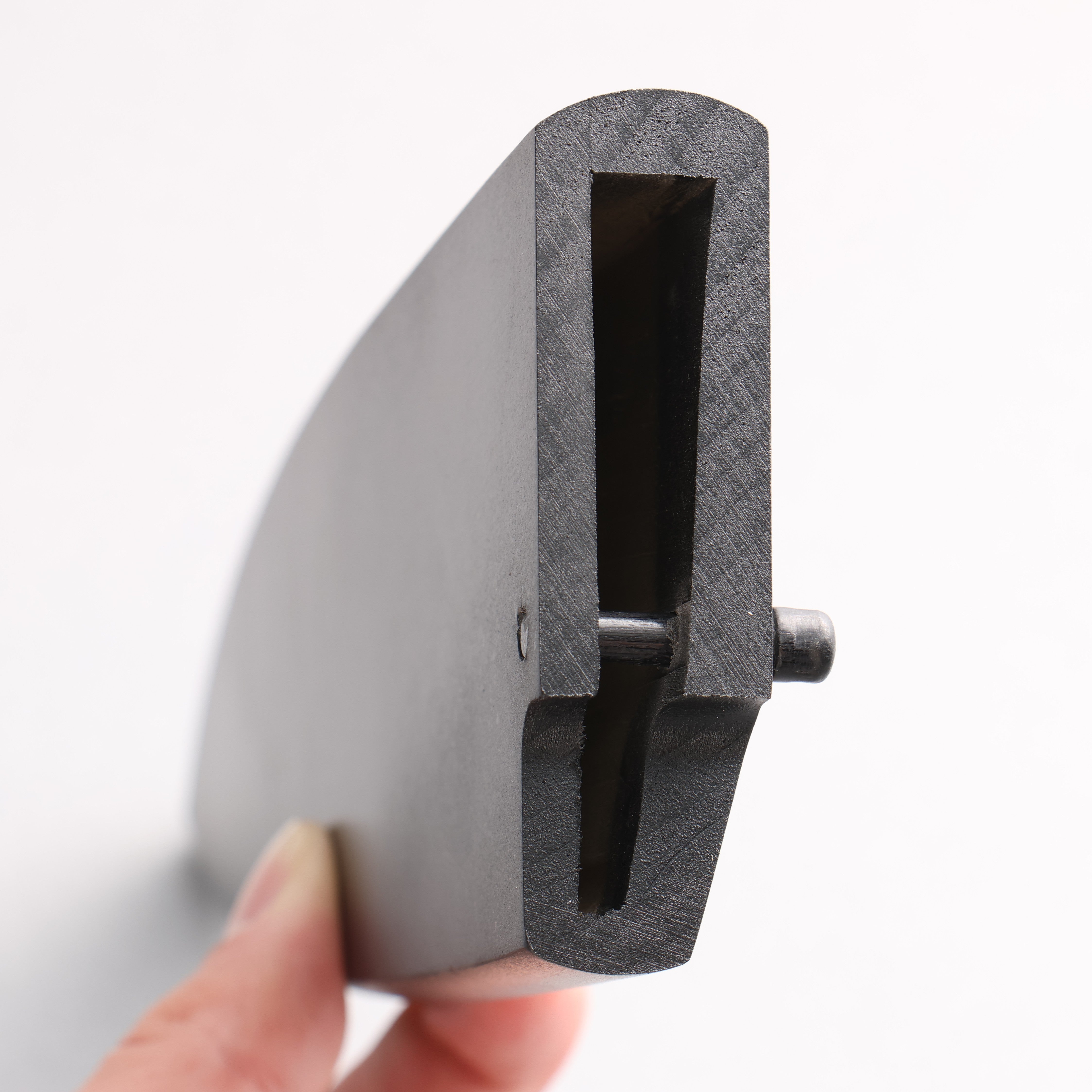 Black Magnolia Sheath for 180mm Deba with Plywood pin Kaneko - Seisuke Knife