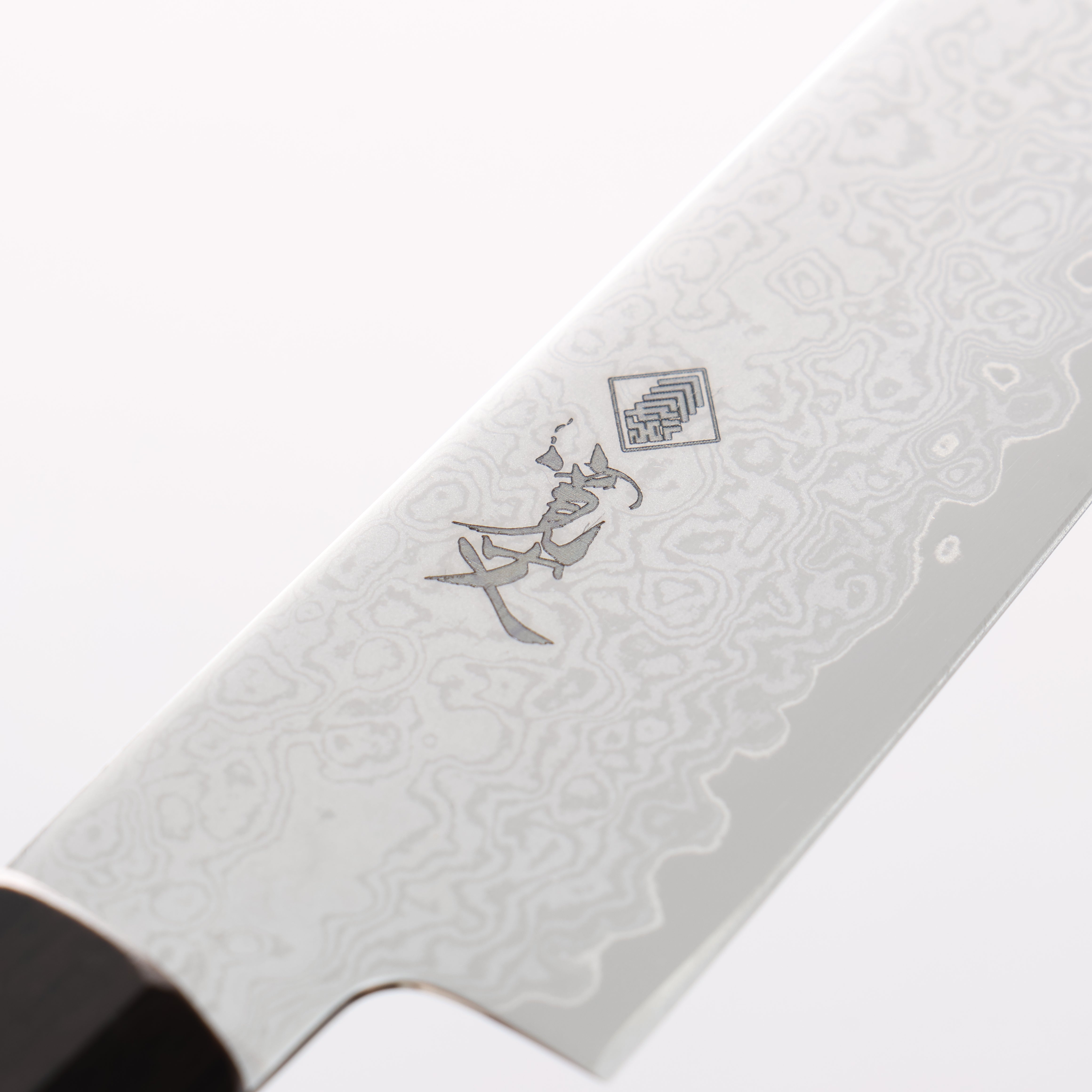 Kanjyo VG10 Damascus Kiritsuke Petty-Utility 150mm Ebony Wood Handle - Seisuke Knife