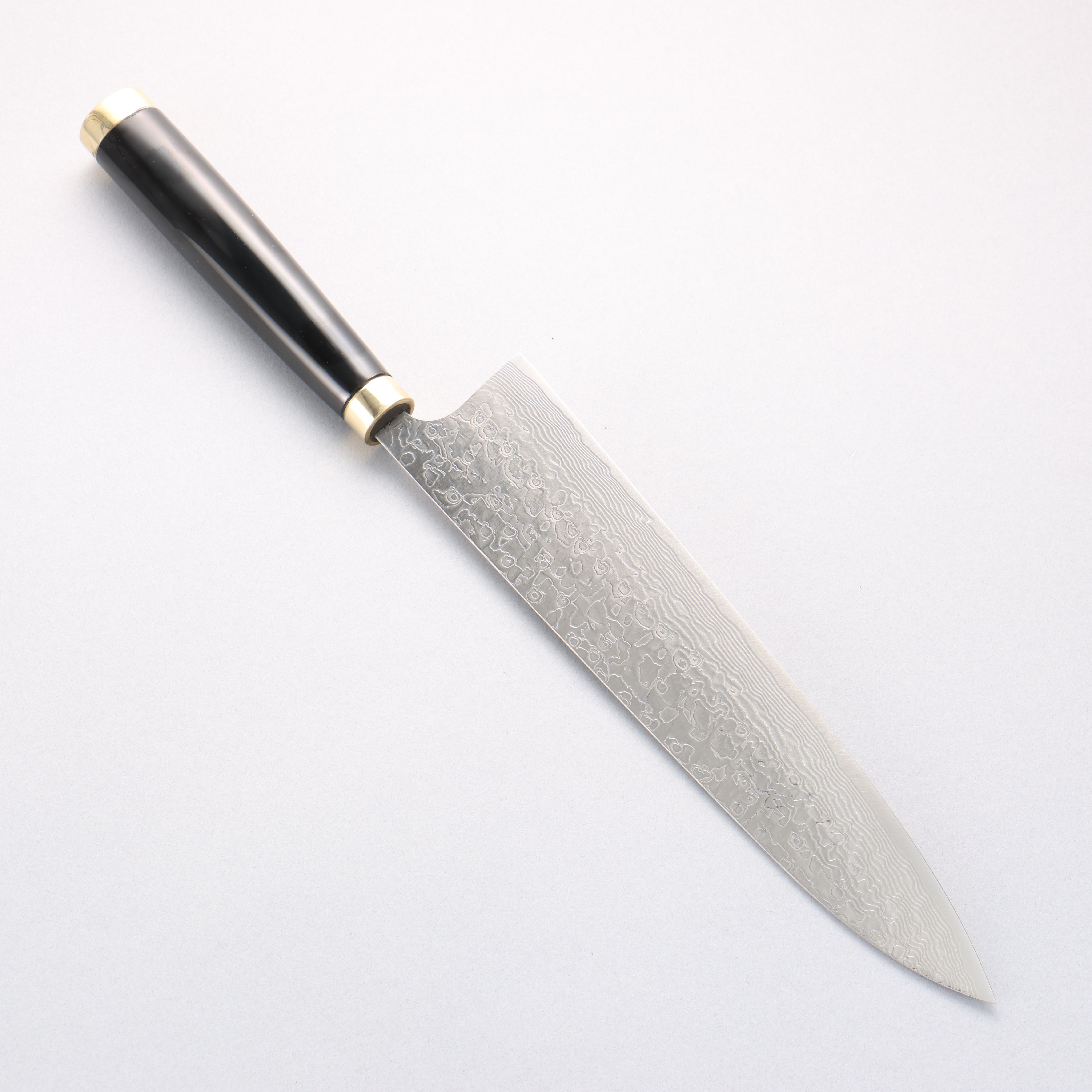 Takeshi Saji Maki-e Art Fujin & Raijin SG2 Diamond Finish Gyuto 240mm Maki-e Art Handle with Sheath - Seisuke Knife