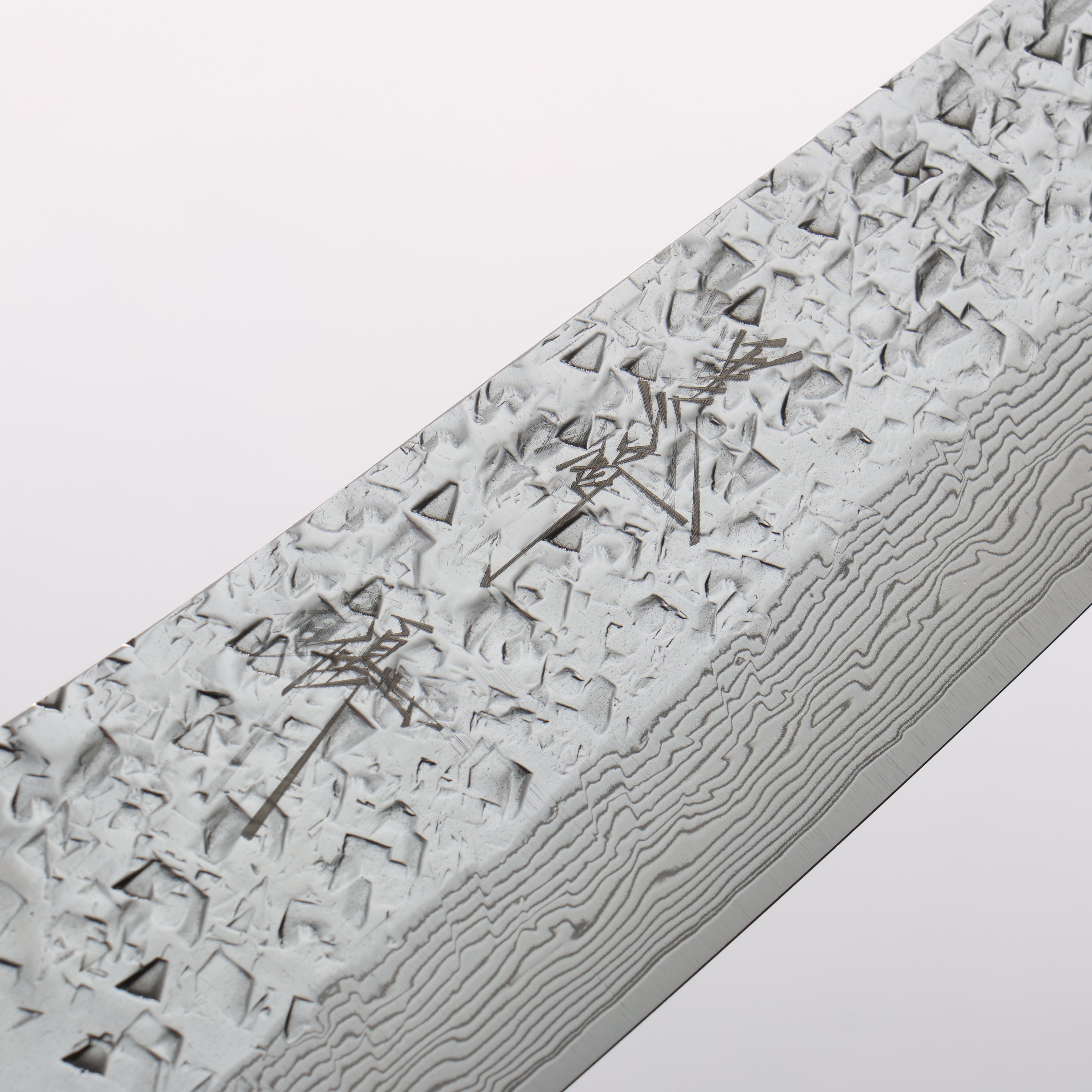 Yu Kurosaki Shizuku SG2 Hammered Damascus Kiritsuke Gyuto 180mm Walnut Handle - Seisuke Knife
