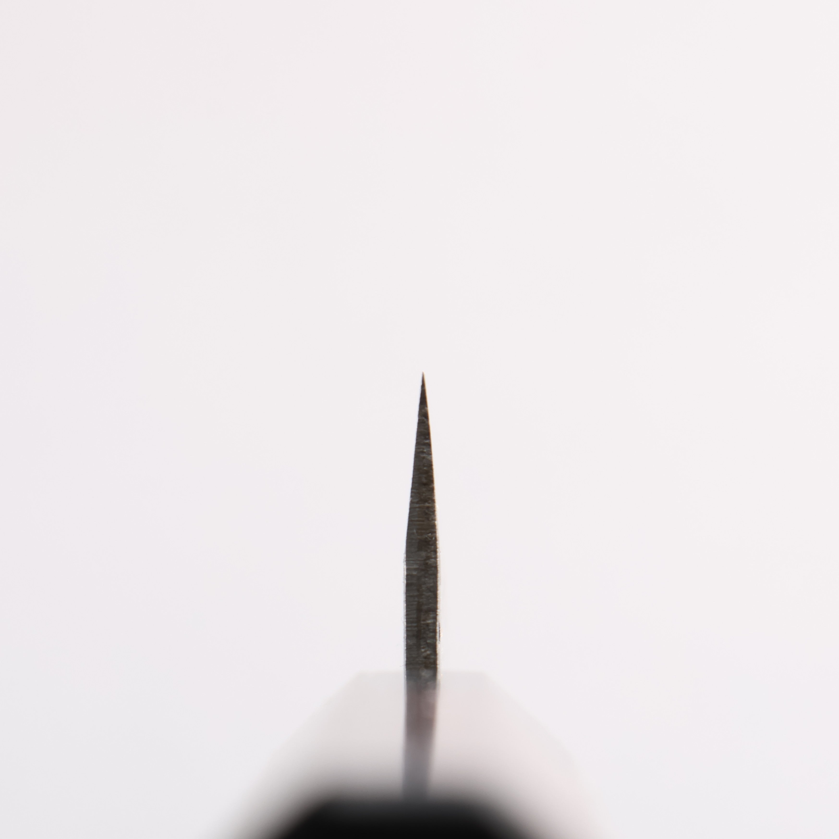Seisuke Silver Steel No.3 Maru Hammered Petty-Utility 150mm Shitan & Black Pakkawood Handle - Seisuke Knife