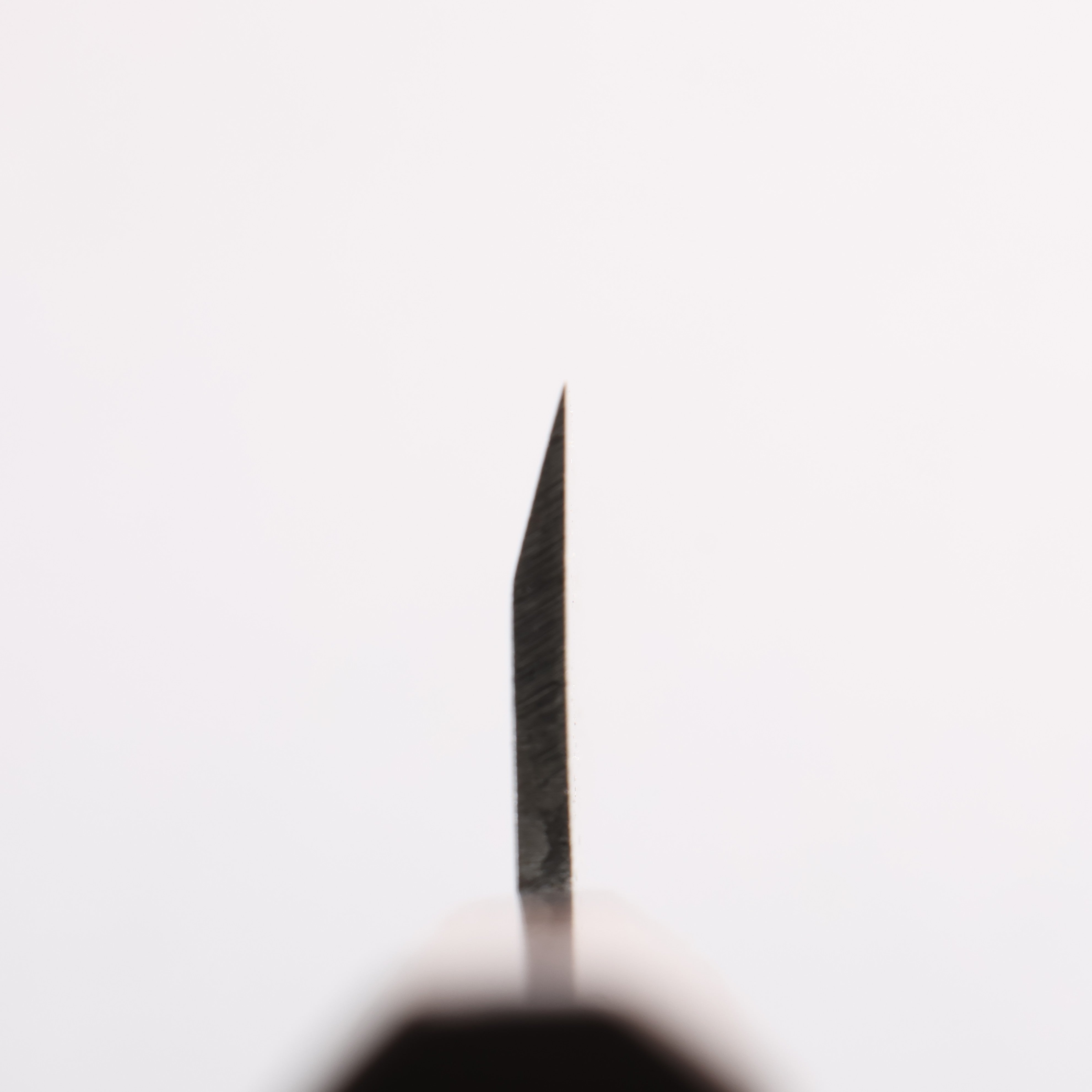 Seisuke Silver Steel No.3 Maru Hammered Ajikiri 105mm Walnut Handle - Seisuke Knife