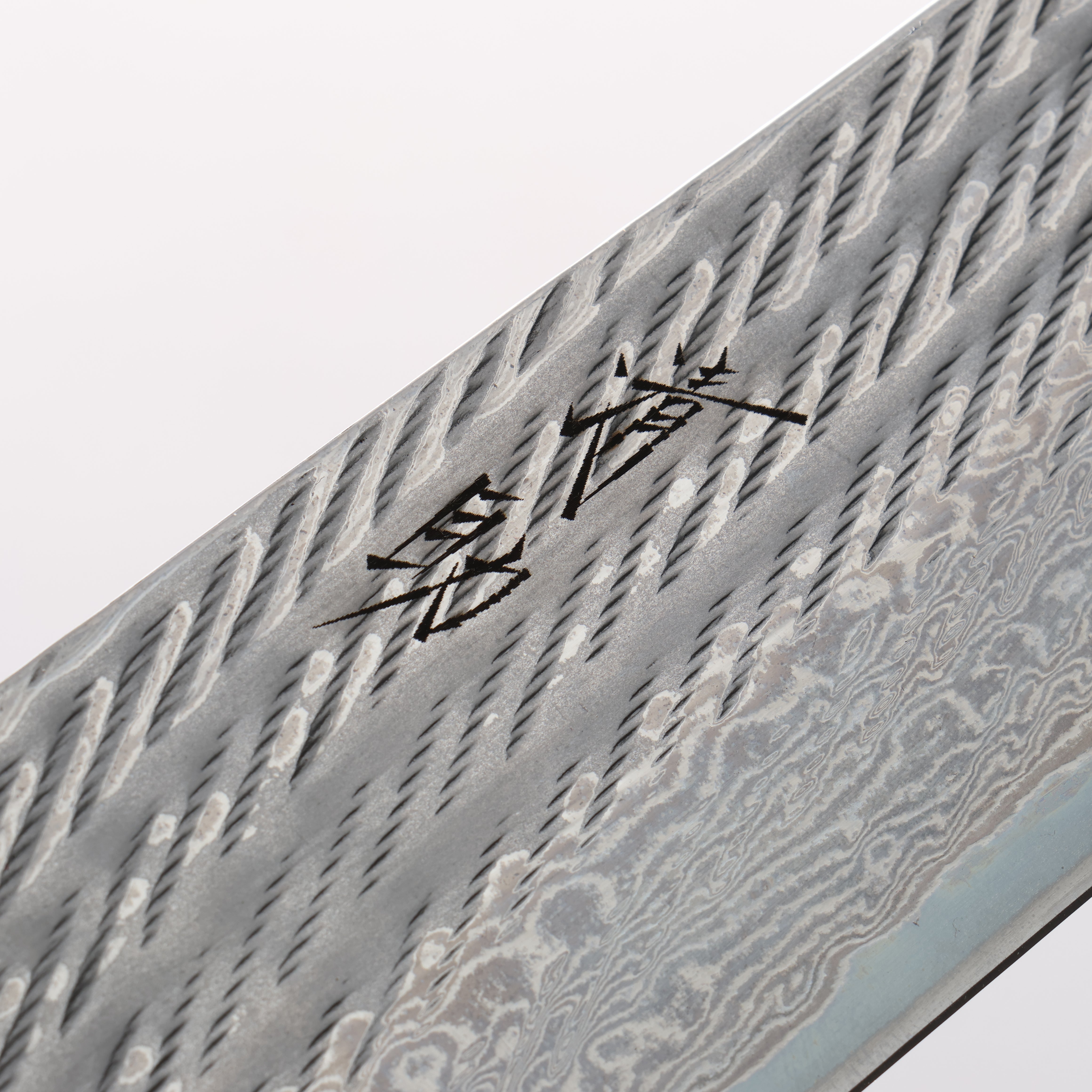 Seisuke AUS10 Damascus Rope Pattern Gyuto 240mm Burnt Oak Handle - Seisuke Knife
