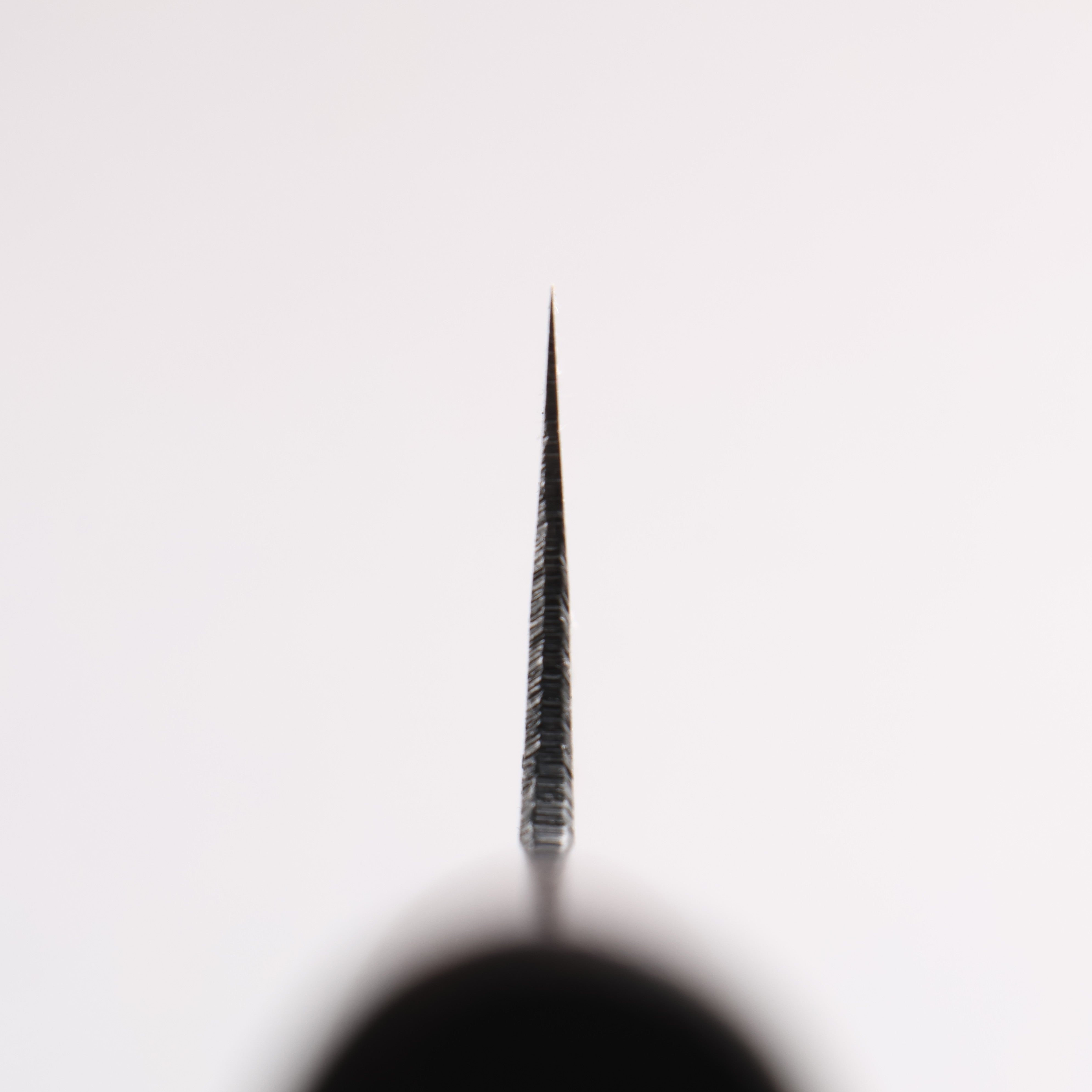 Onihiro White Steel No.1 Black Finished Nakiri 140mm Shitan & Black Pakkawood Handle - Seisuke Knife