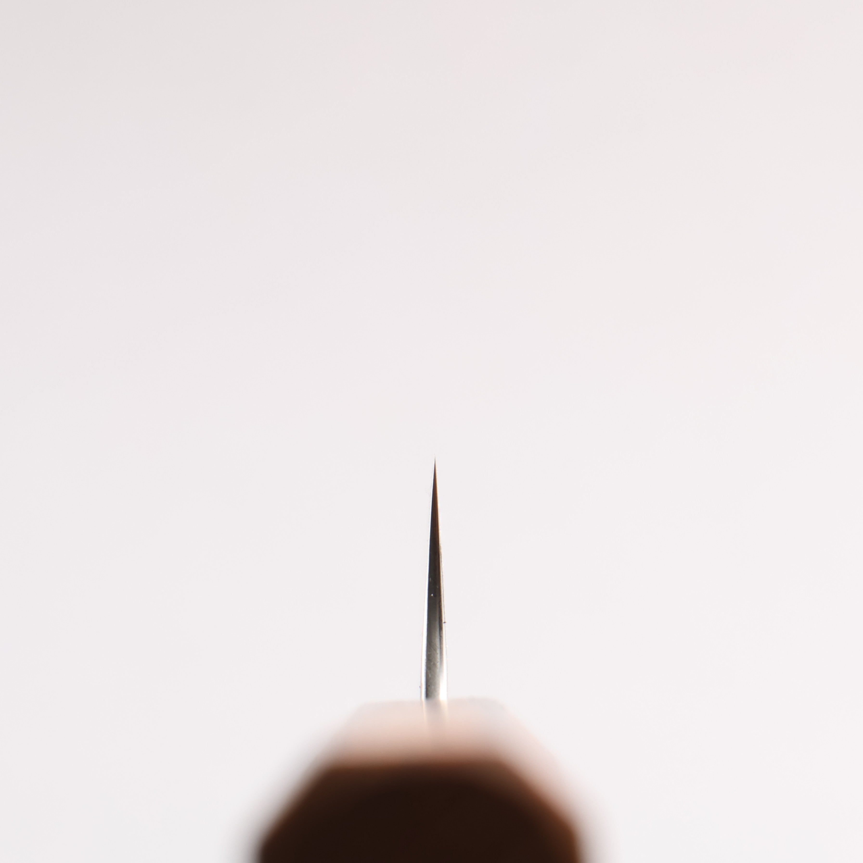 Yoshimi Kato VG10 Black Damascus Petty-Utility 120mm Lacquered Burnt Oak Handle - Seisuke Knife