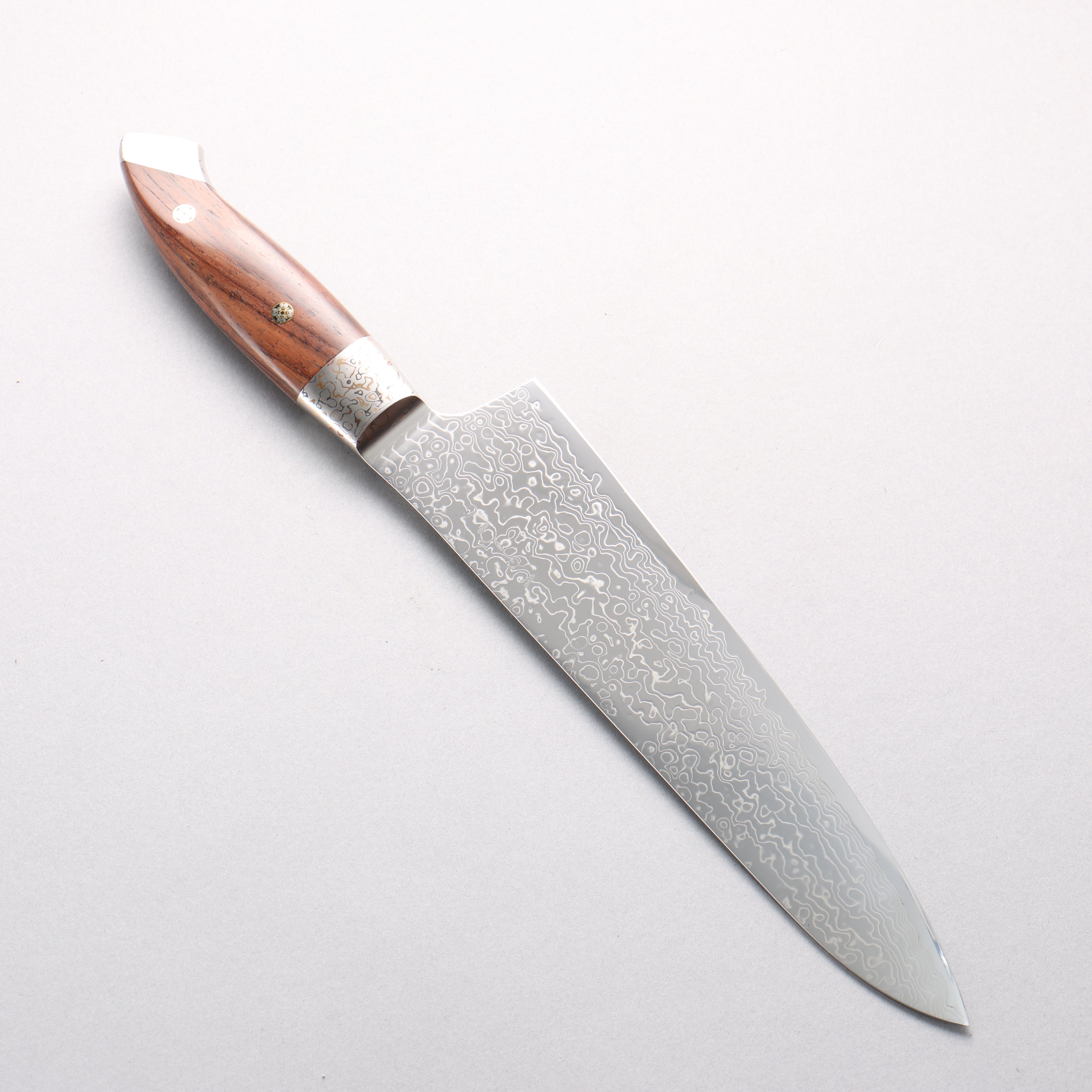 Kajin VG10 Damascus Gyuto 210mm Shitan Handle - Seisuke Knife