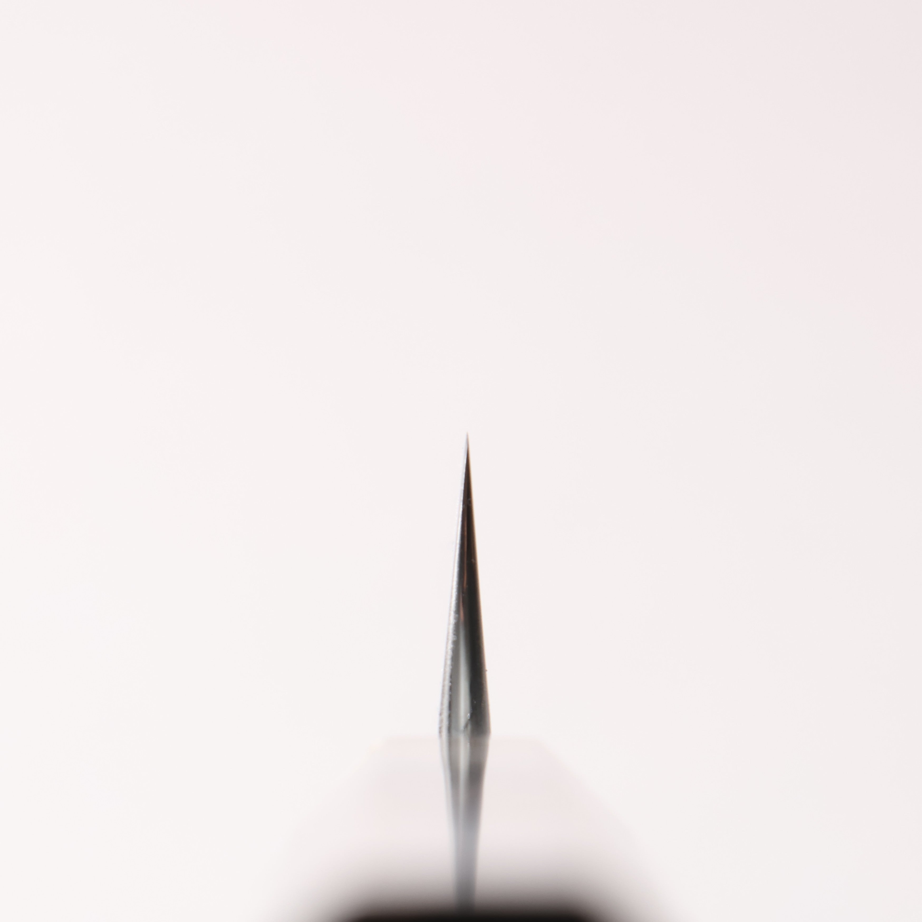 Yoshimi Kato SG2 Nashiji Kiritsuke Petty-Utility 150mm Stabilized Birch & Black Resin Handle - Seisuke Knife