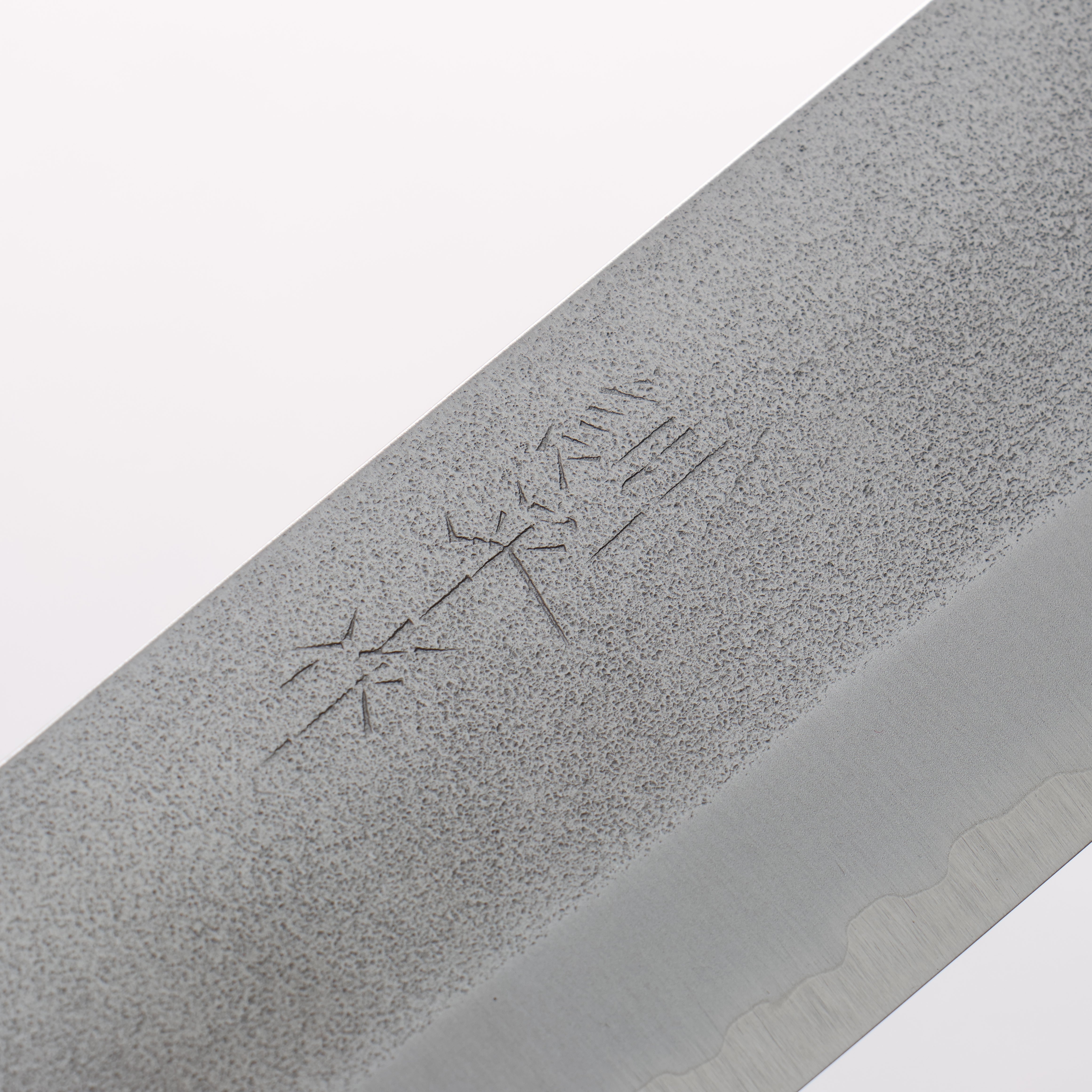 Kunihira VG1 Nashiji Usuba 165mm Navy Blue Pakkawood Handle - Seisuke Knife