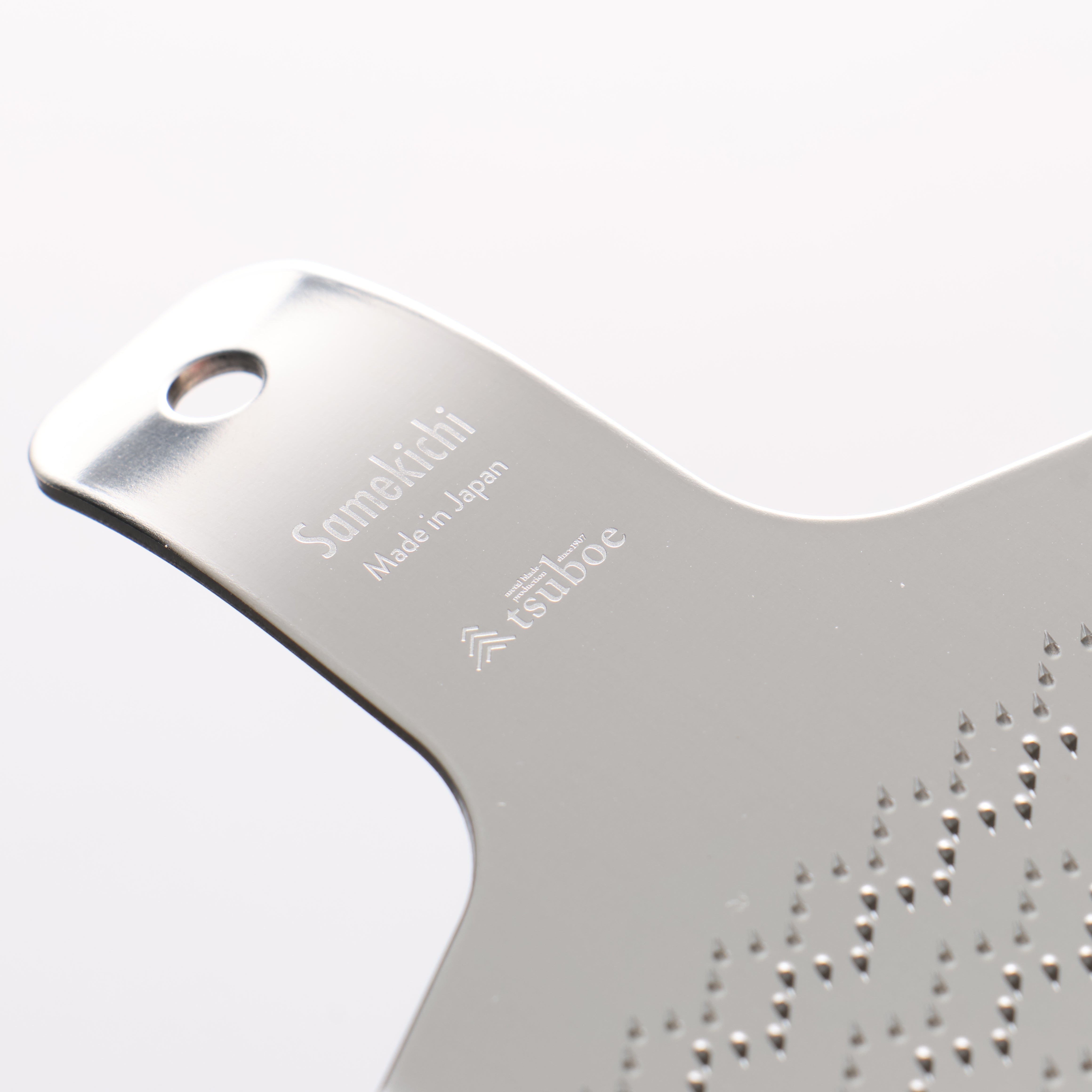 Mini Samekichi Wasabi Grater Stainless Steel 70mm x 120mm L - Seisuke Knife