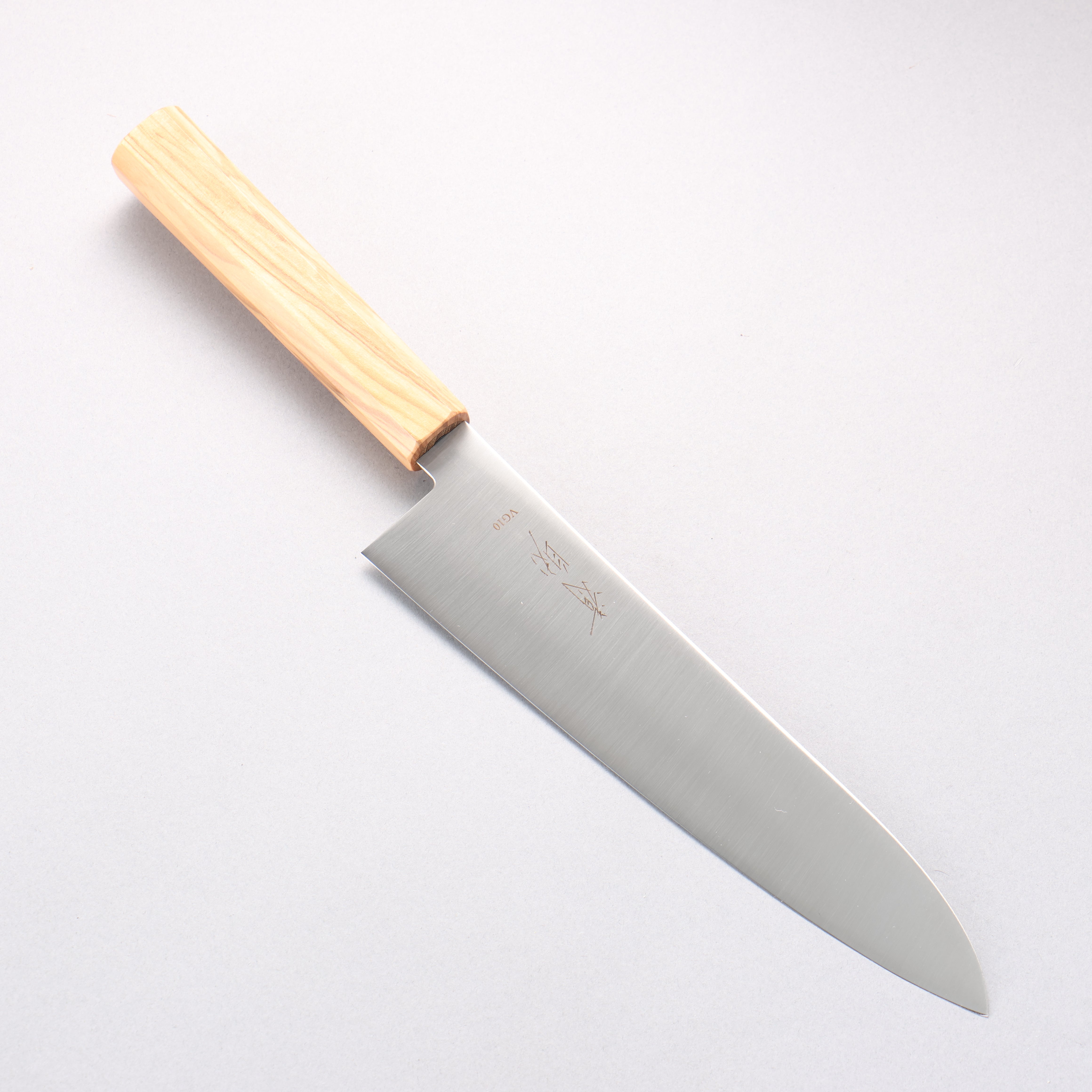 Seisuke Coreless VG10 Gyuto 210mm Olive Wood Handle - Seisuke Knife