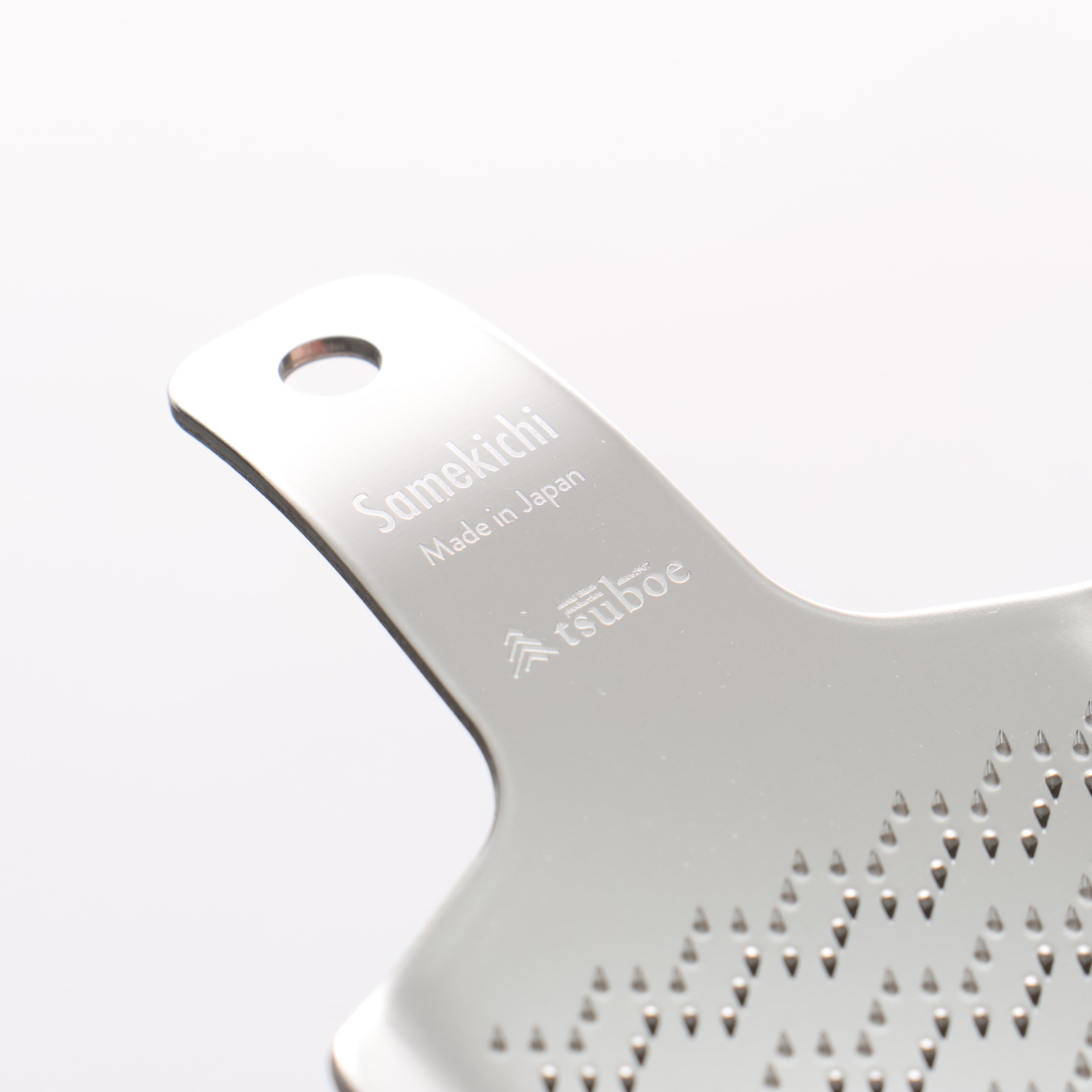 Mini Samekichi Wasabi Grater Stainless Steel 60mm x 100mm S - Seisuke Knife