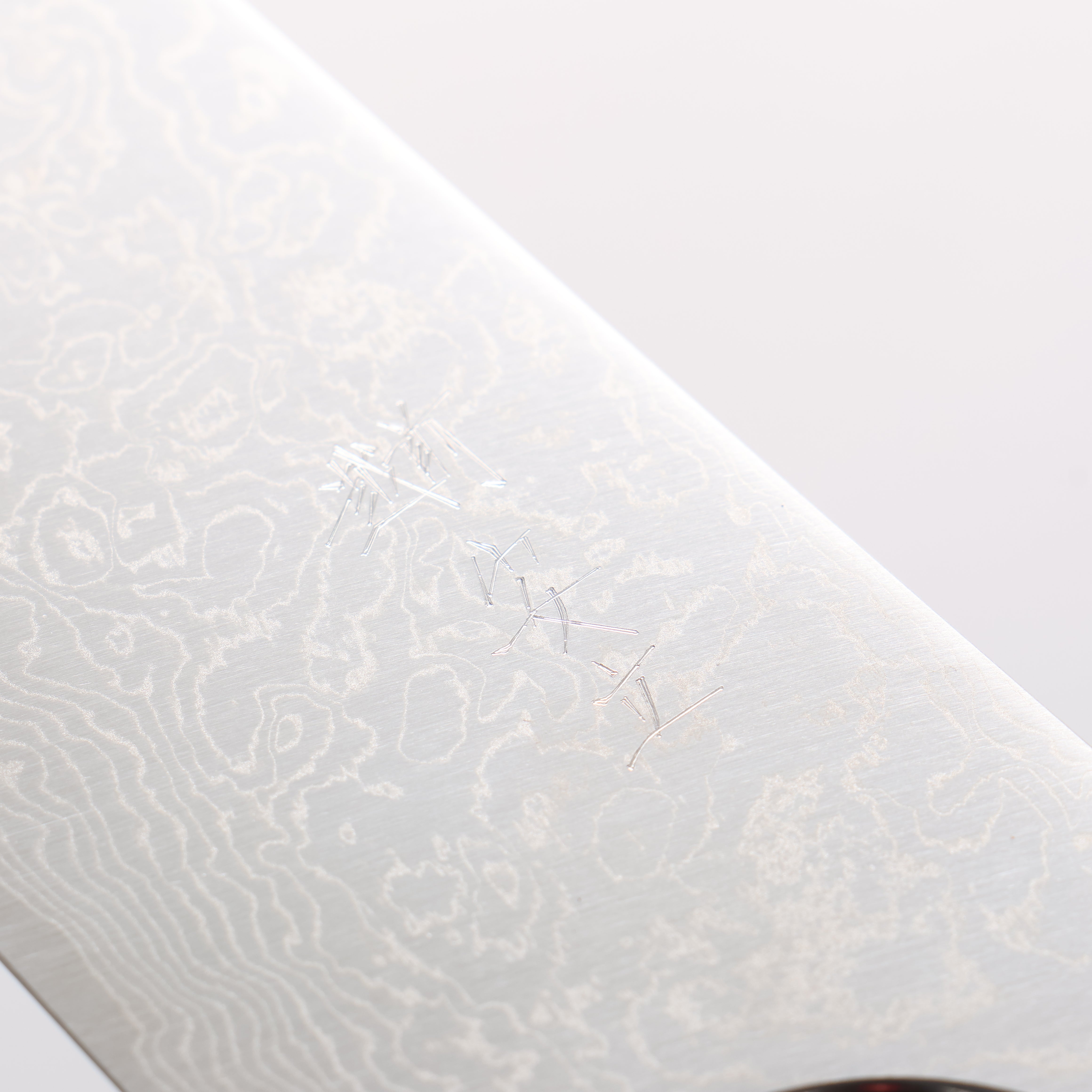 Anryu VG10 Migaki Damascus Bunka 170mm Olive Wood Handle - Seisuke Knife