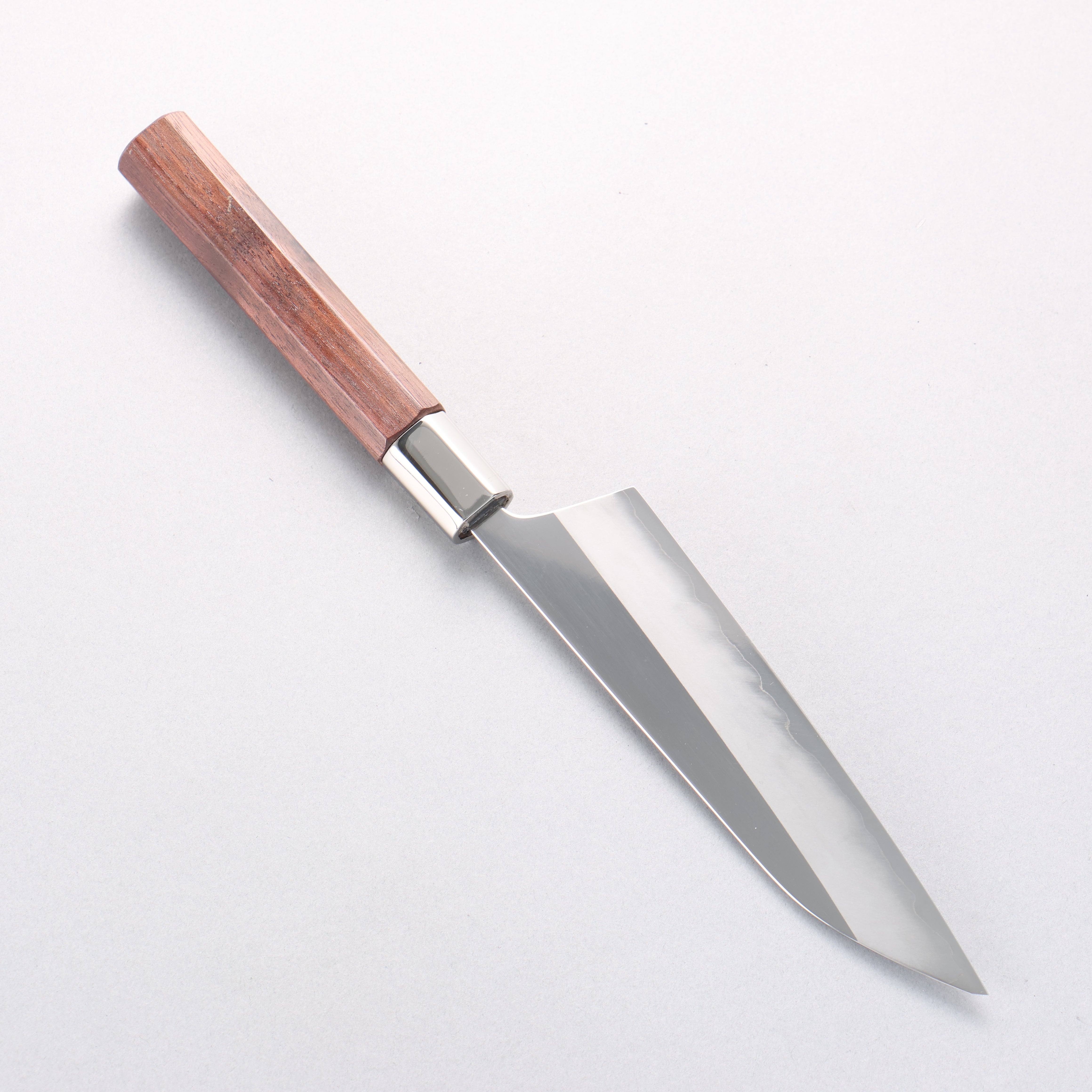 Kurotori Silver Steel No.3 Migaki Kemanmon Petty-Utility 150mm Walnut Handle - Seisuke Knife