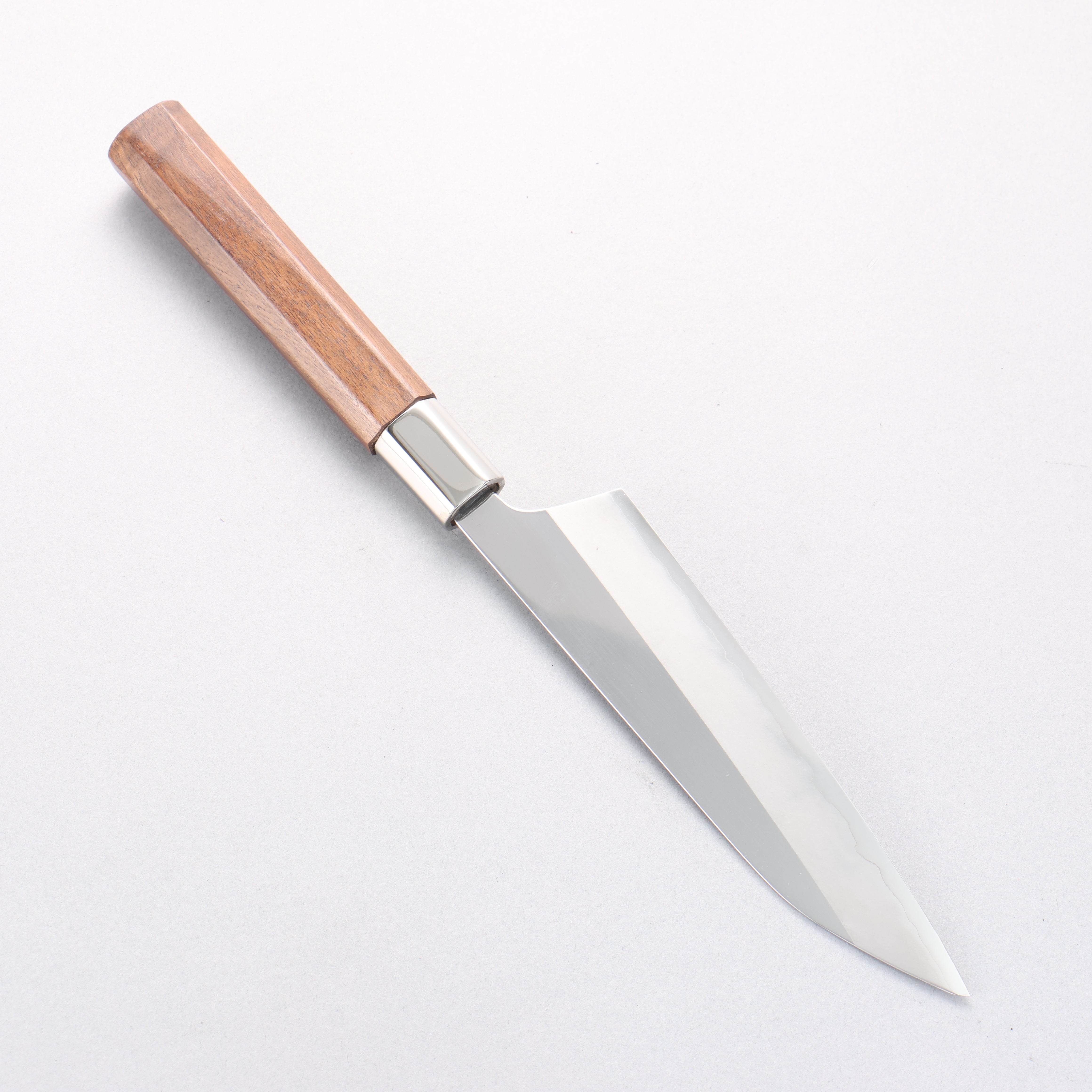 Kurotori Silver Steel No.3 Migaki Fuuka Petty-Utility 150mm Walnut Handle - Seisuke Knife
