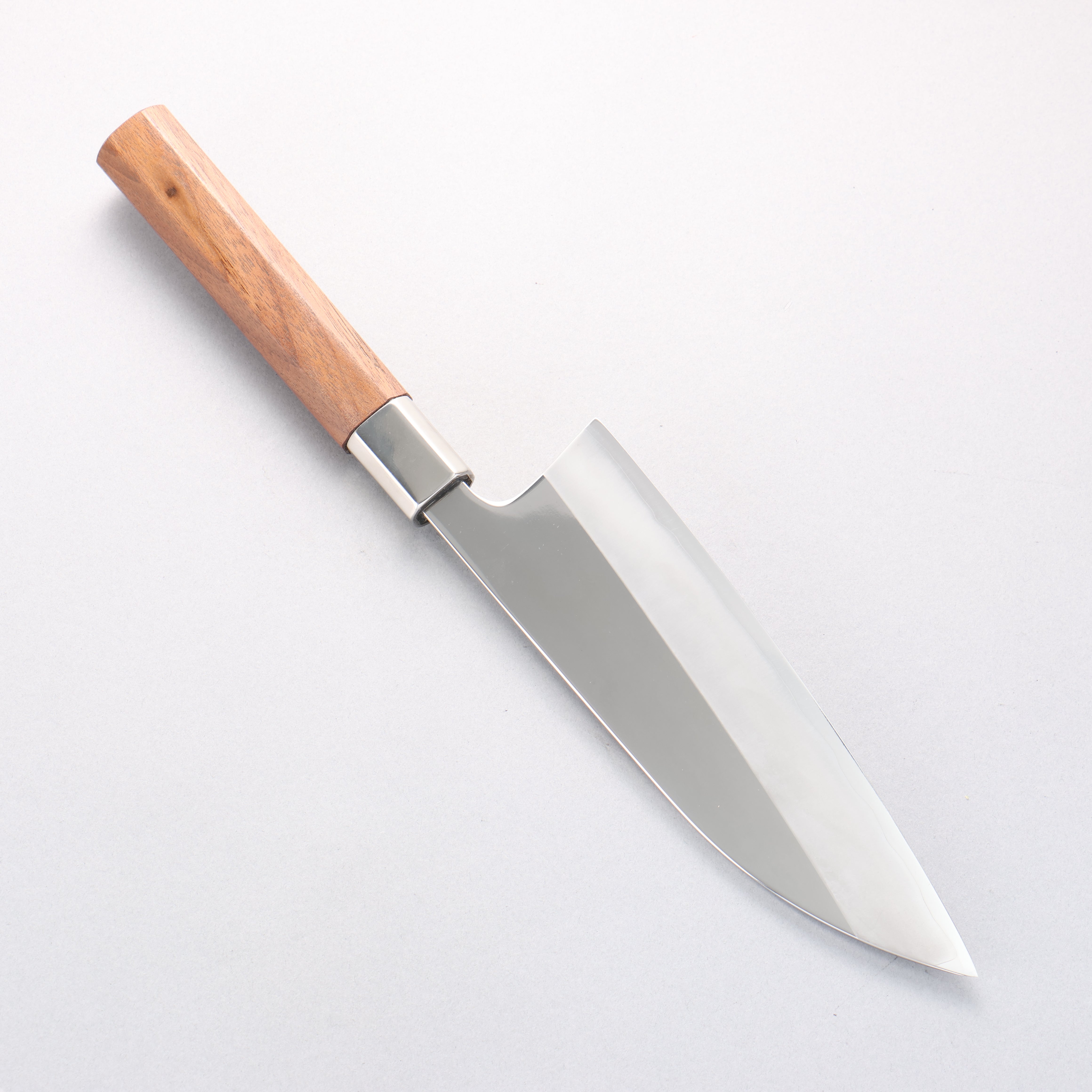 Kurotori Silver Steel No.3 Migaki Deba 195mm Walnut Handle - Seisuke Knife