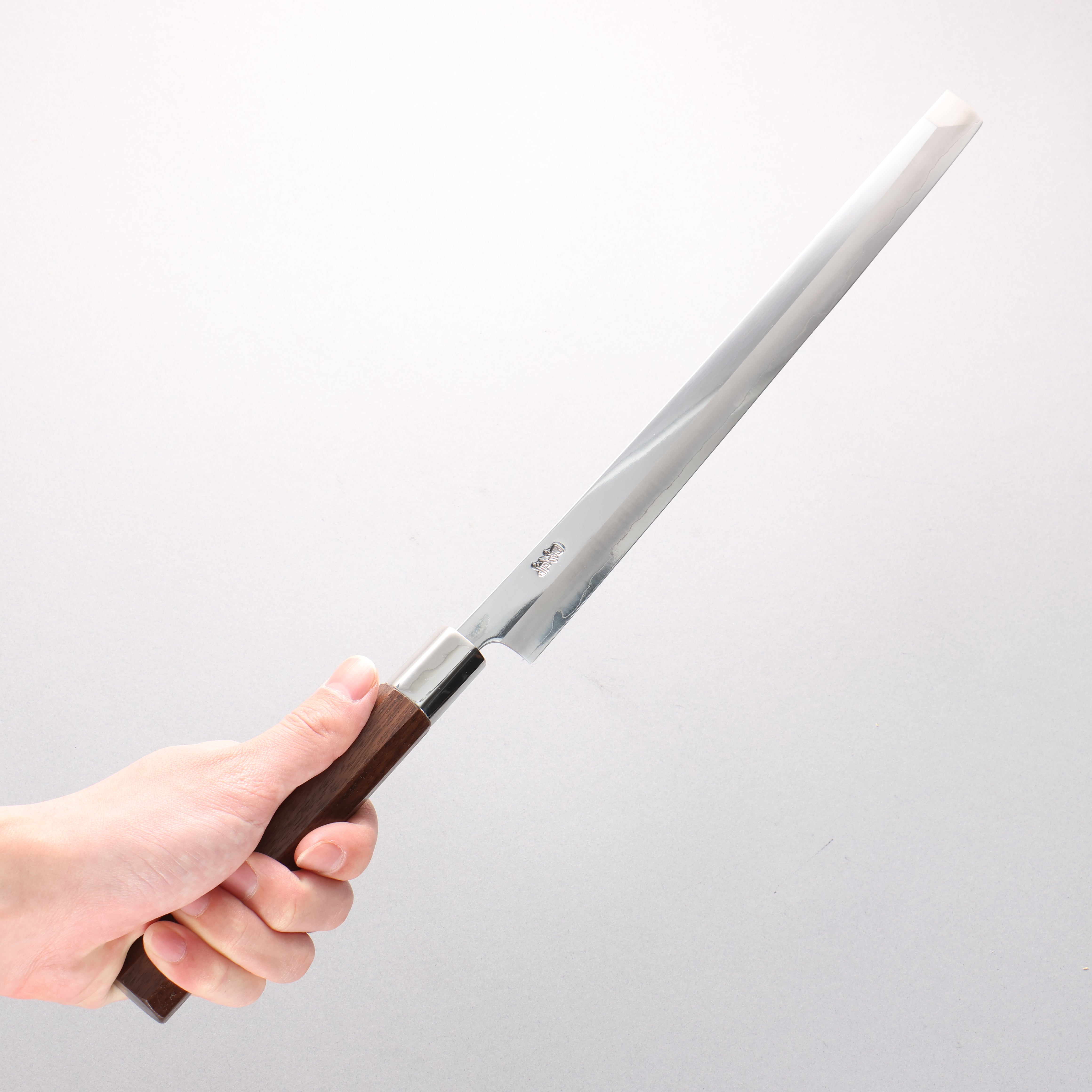 Kurotori Silver Steel No.3 Migaki Takohiki 270mm Walnut Handle - Seisuke Knife