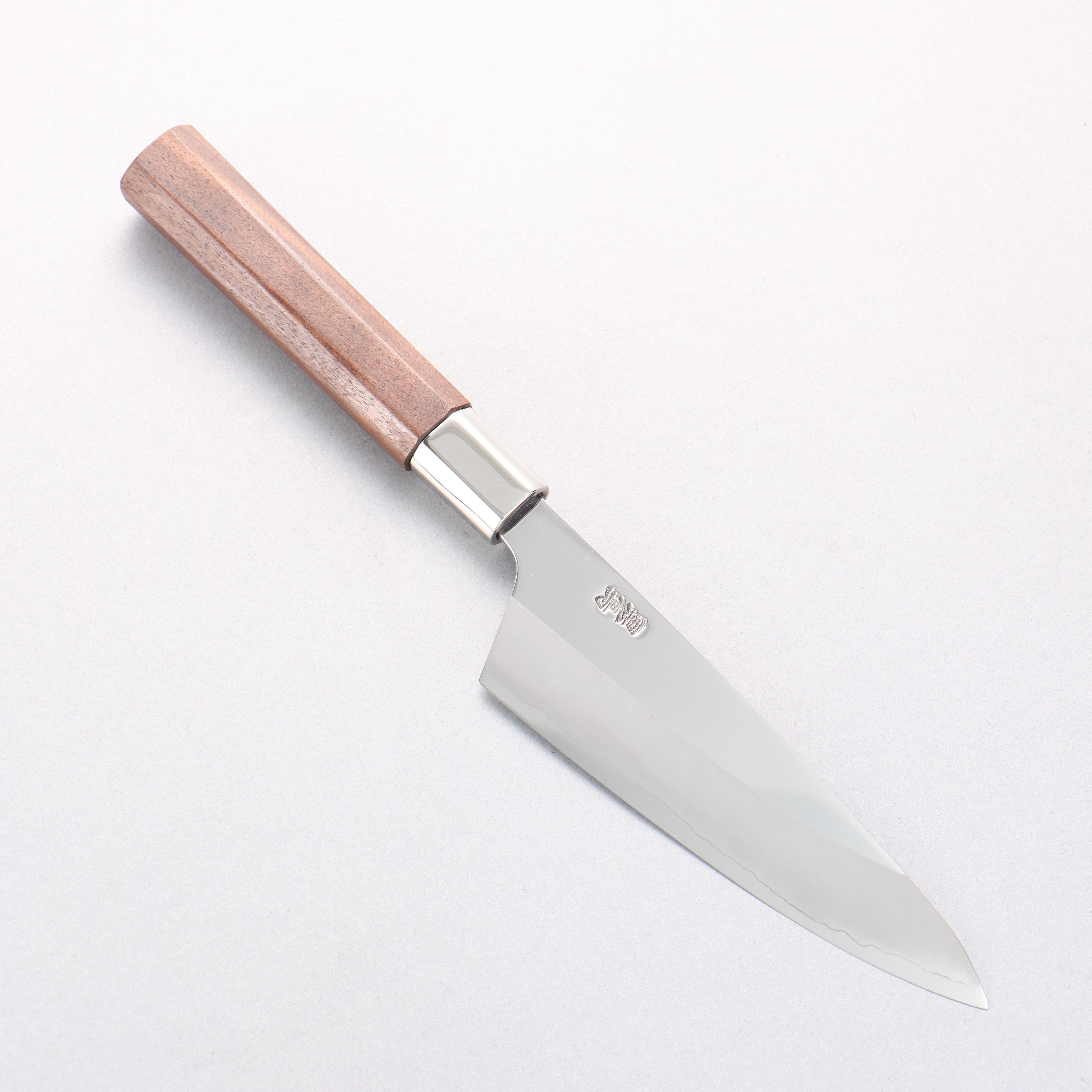 Kurotori Silver Steel No.3 Migaki Original Knife 135mm Walnut Handle - Seisuke Knife