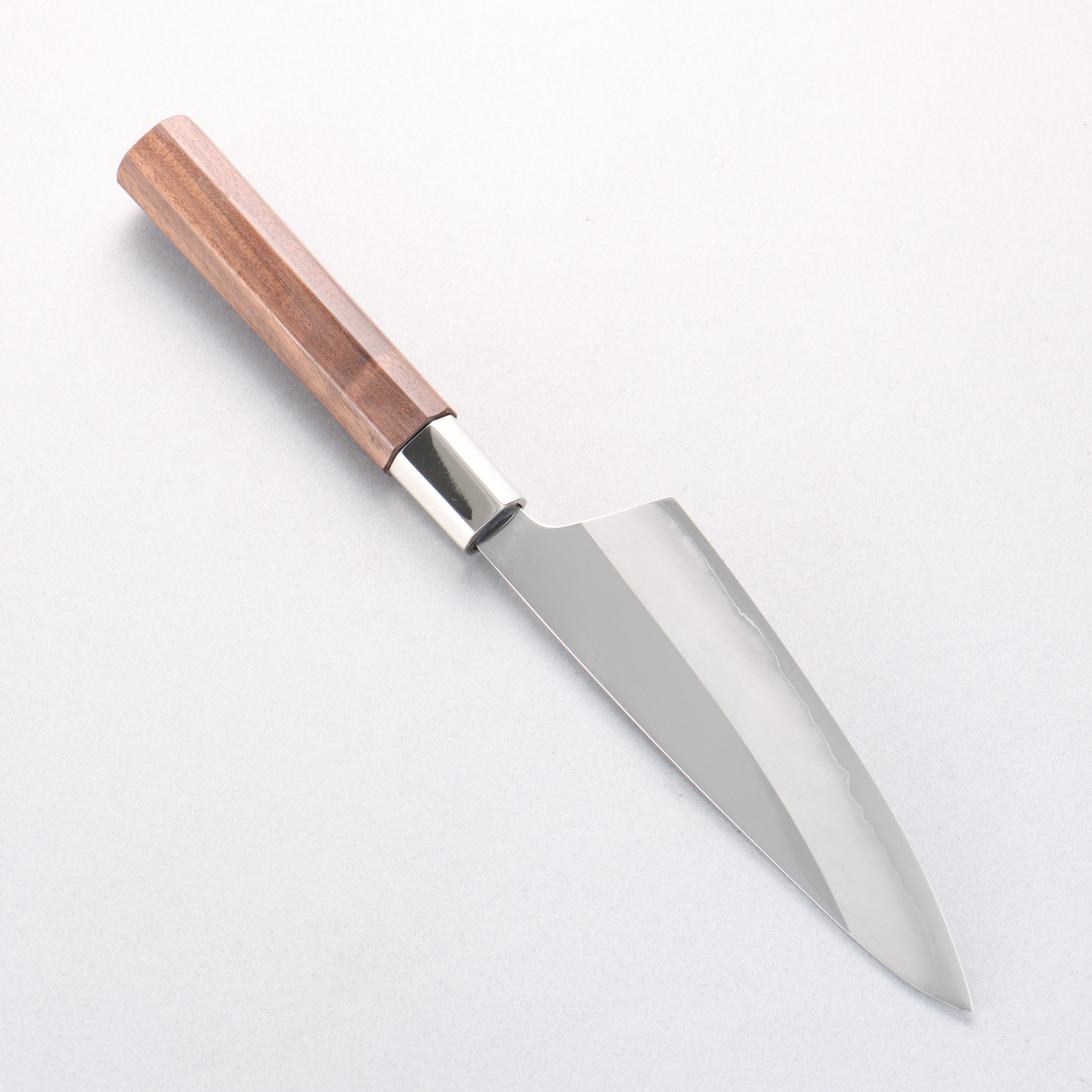 Kurotori Silver Steel No.3 Migaki Original Knife 135mm Walnut Handle - Seisuke Knife
