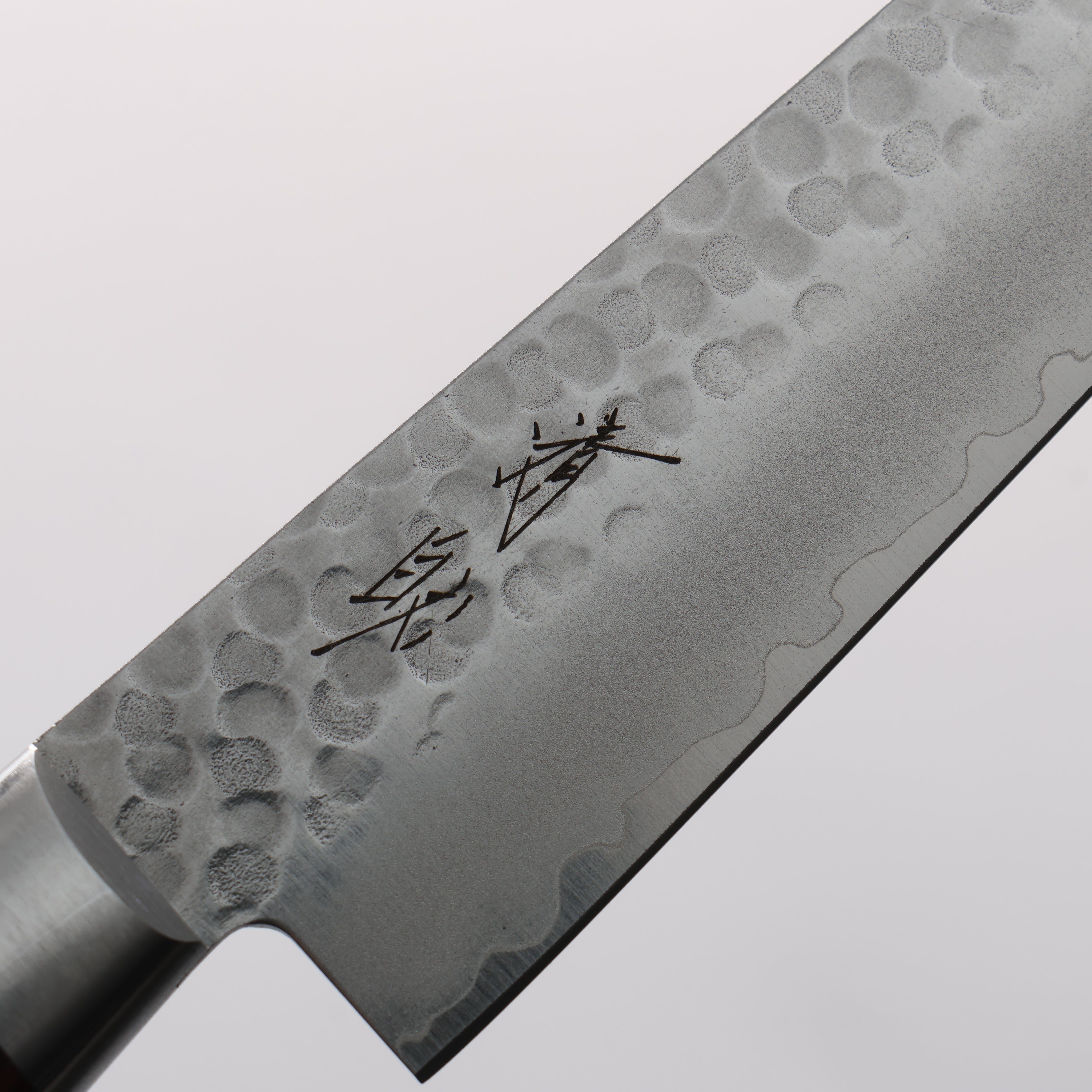 Seisuke VG10 Hammered Petty-Utility 135mm Mahogany Handle - Seisuke Knife
