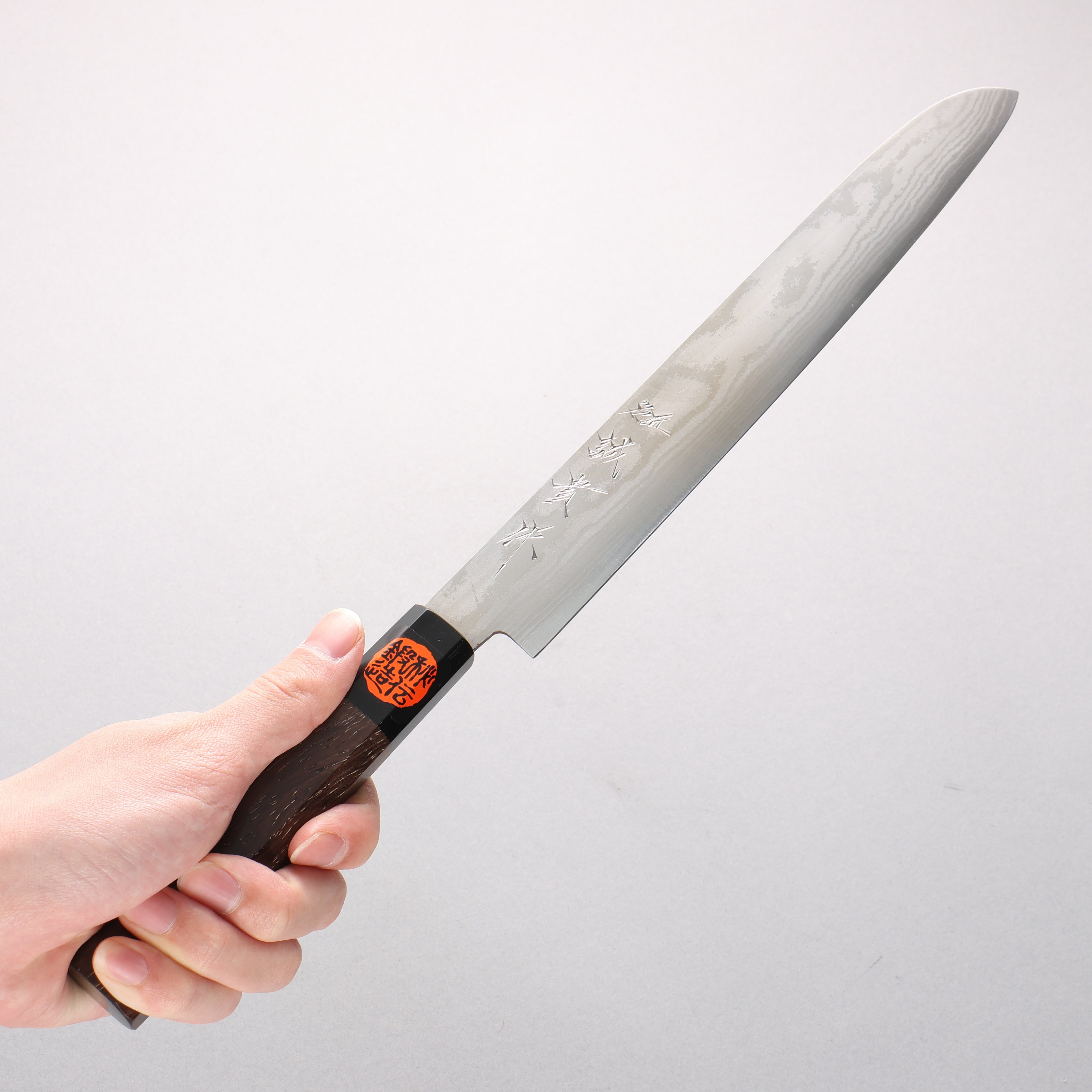 Shigeki Tanaka VG10 Bread Slicer 240mm Walnut Handle - Seisuke Knife
