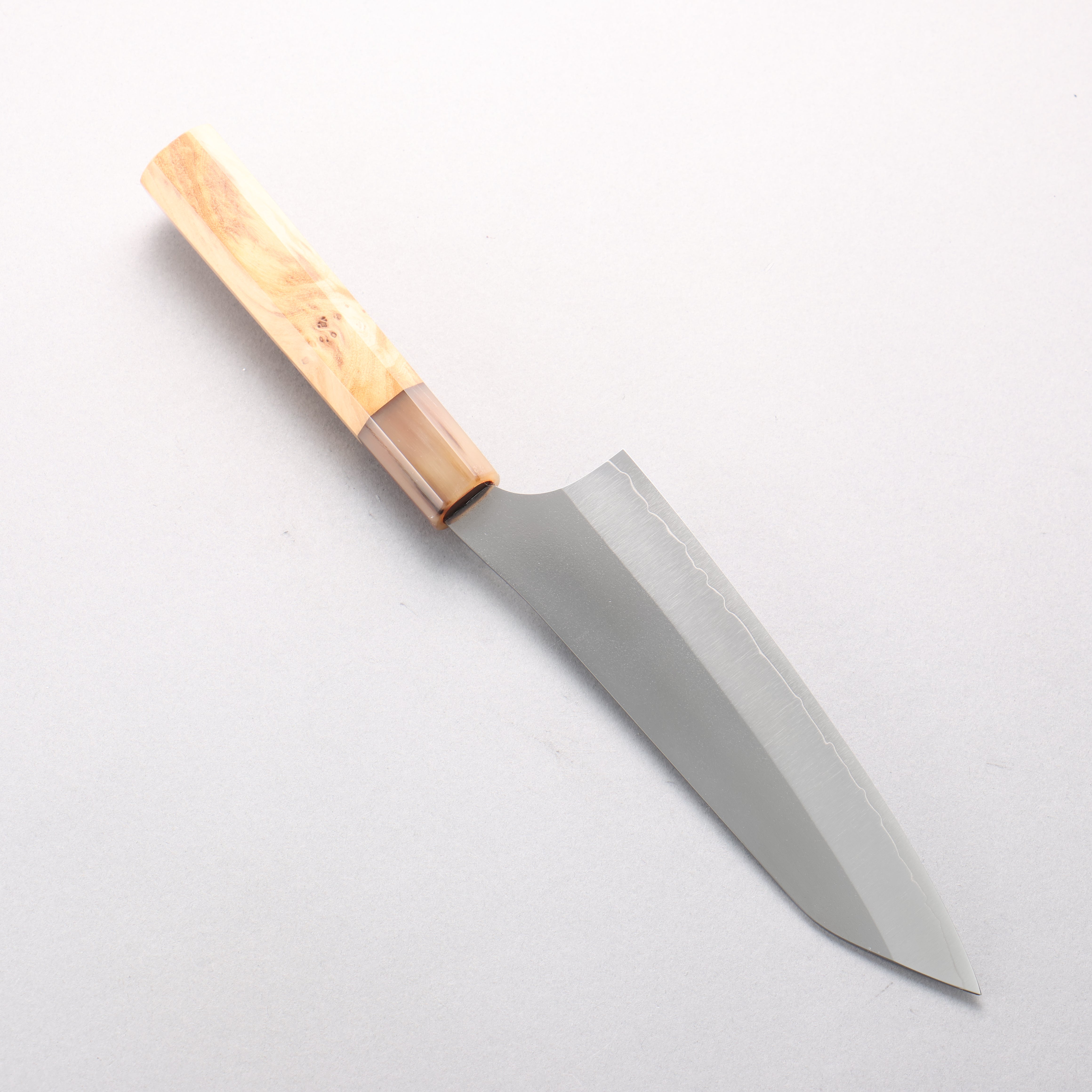 Yu Kurosaki New Gekko VG-XEOS Bunka 170mm Olive Tree (ferrule: White Water Buffalo Horn) Handle - Seisuke Knife