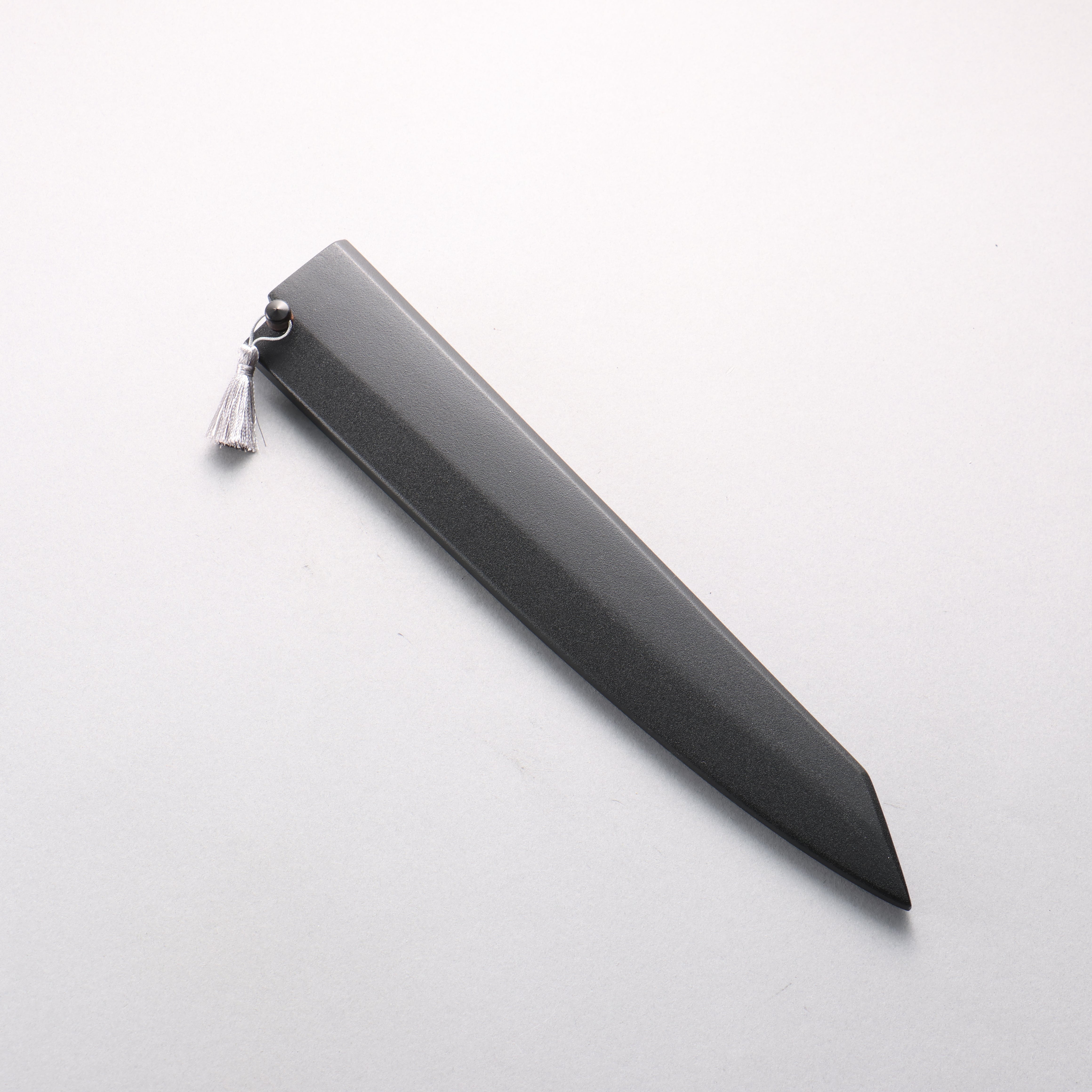Yu Kurosaki SG2 Mirrored Finish Kiritsuke Yanagiba 240mm Ebony Wood (with 3 Silver Rings) Handle with Sheath - Seisuke Knife
