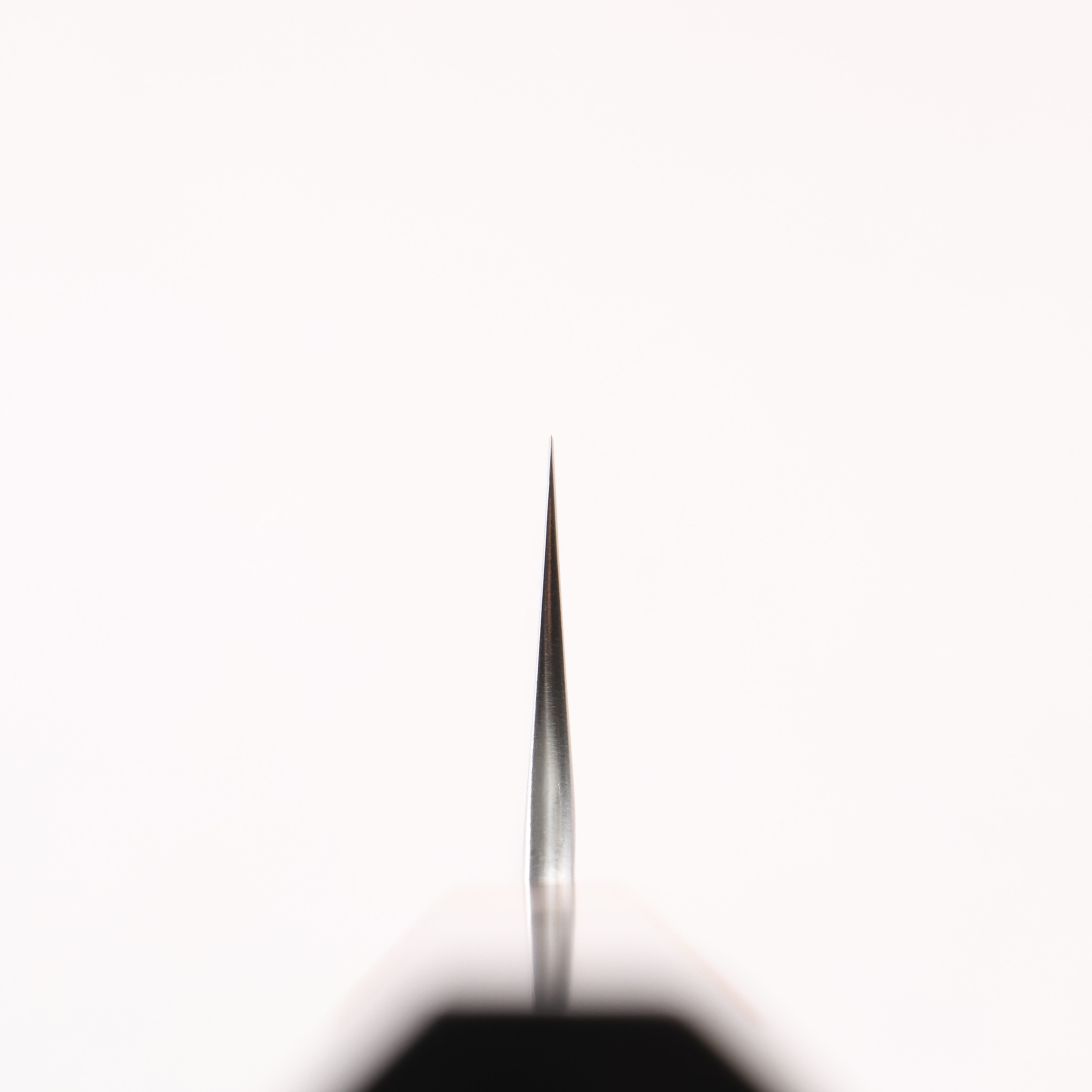 Yoshimi Kato Silver Steel No.3 Hammered(Maru) Migaki Finished Sujihiki 270mm Ebony Wood(With White Ring) Handle - Seisuke Knife