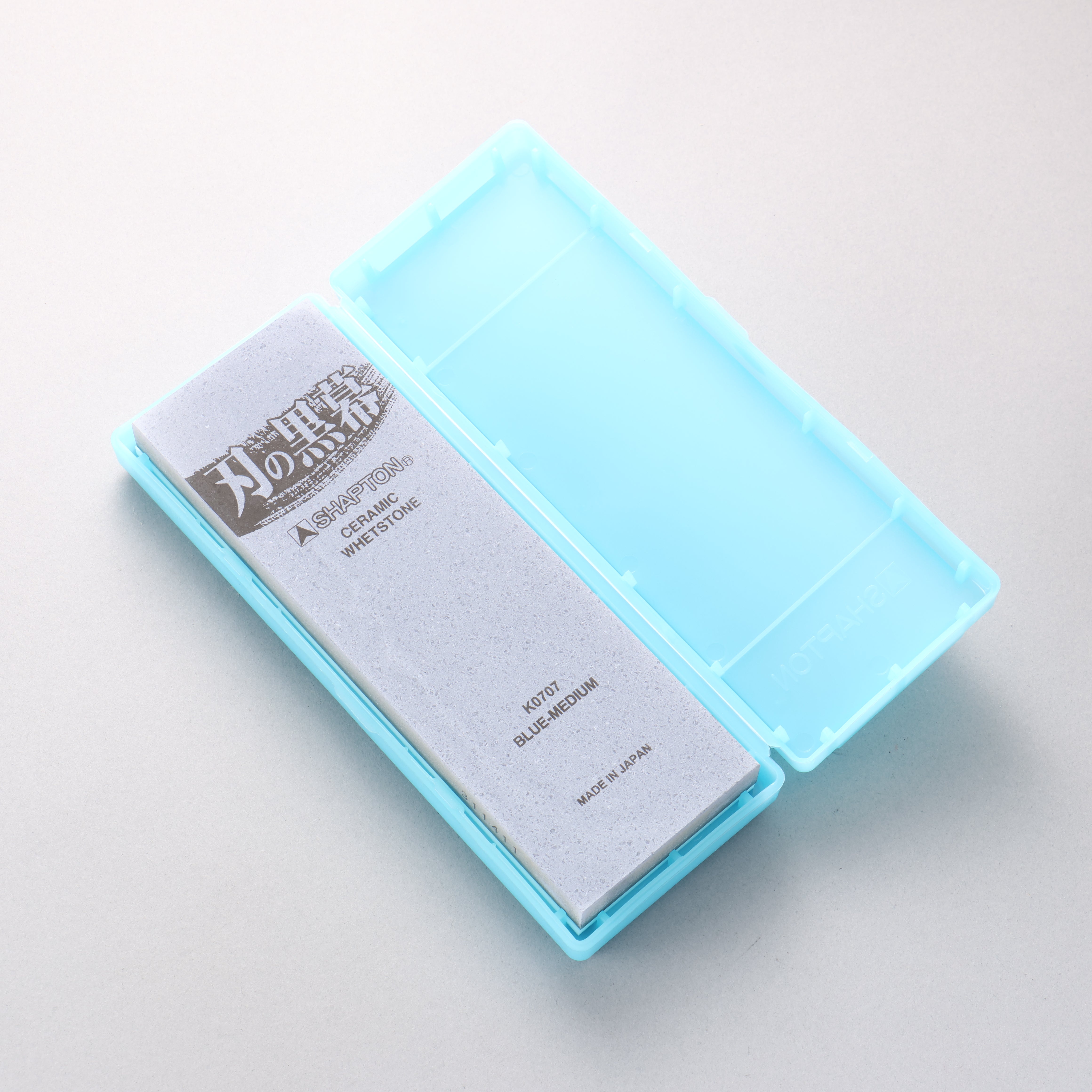 Shapton Kuromaku Series Medium Sharpening Stone Blue - #1500 - Seisuke Knife