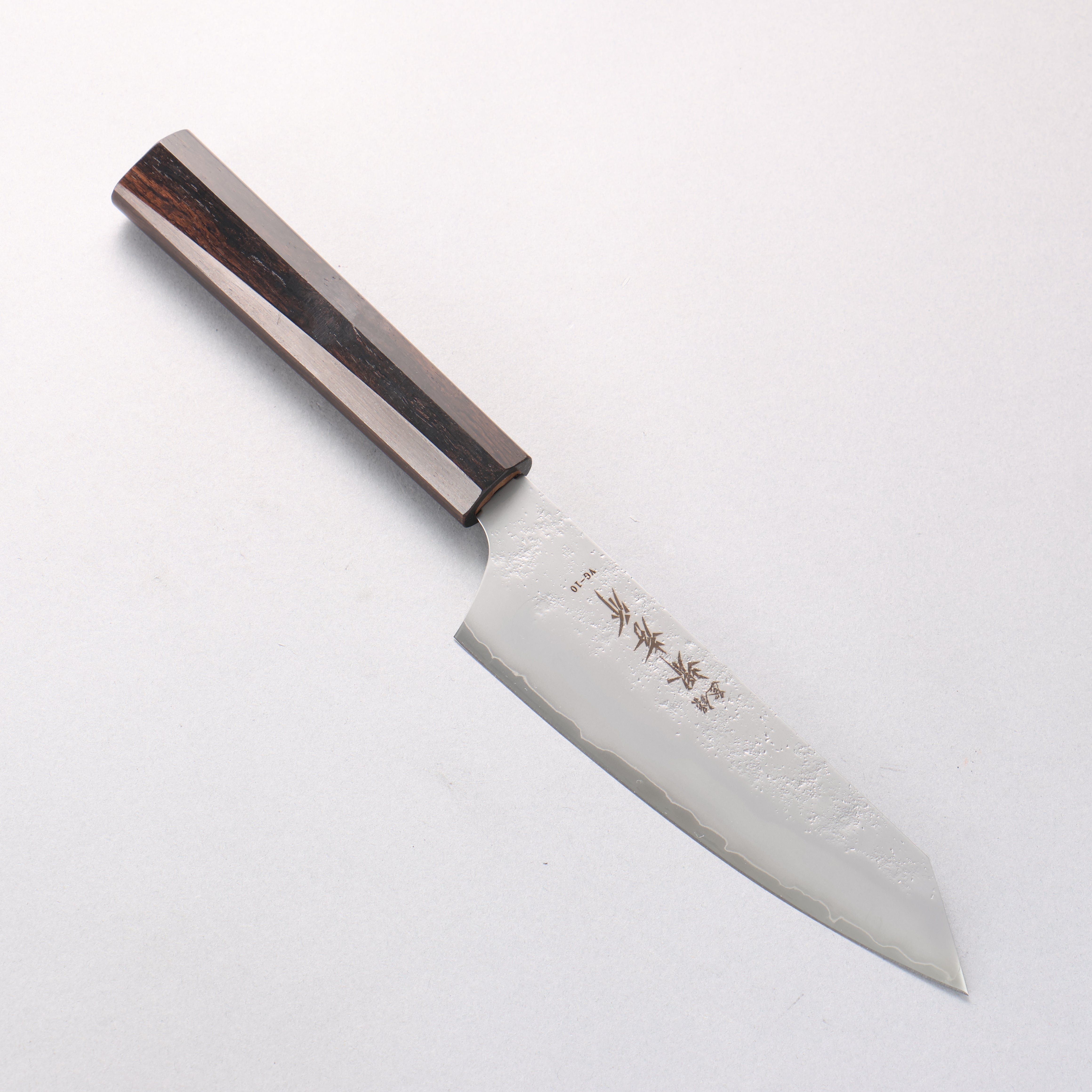 Sakai Takayuki VG10 Nashiji Bunka 160mm Ebony Wood Handle - Seisuke Knife