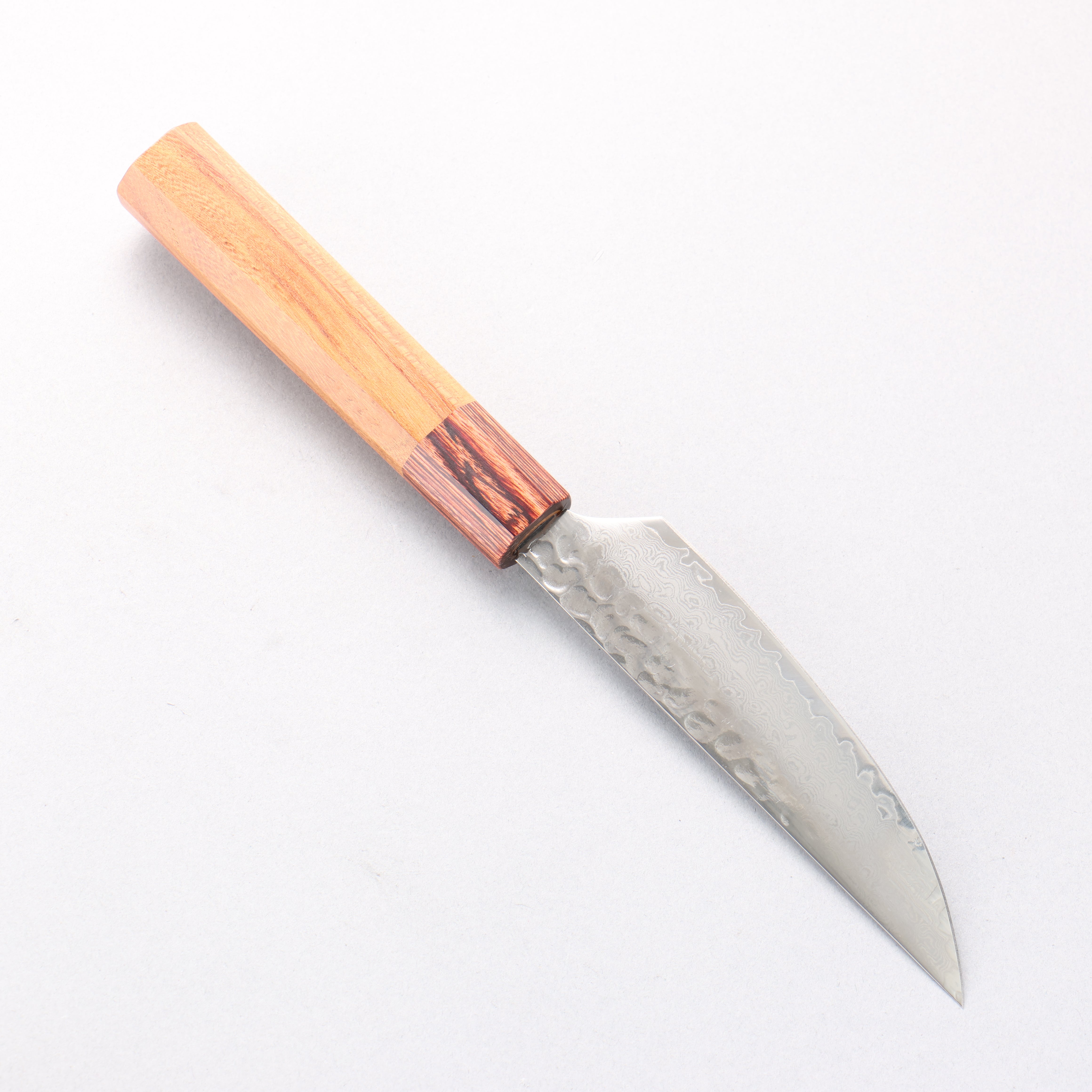 Sakai Takayuki VG10 33 Layer Damascus Steak Knife 120mm Keyaki Elm Handle - Seisuke Knife