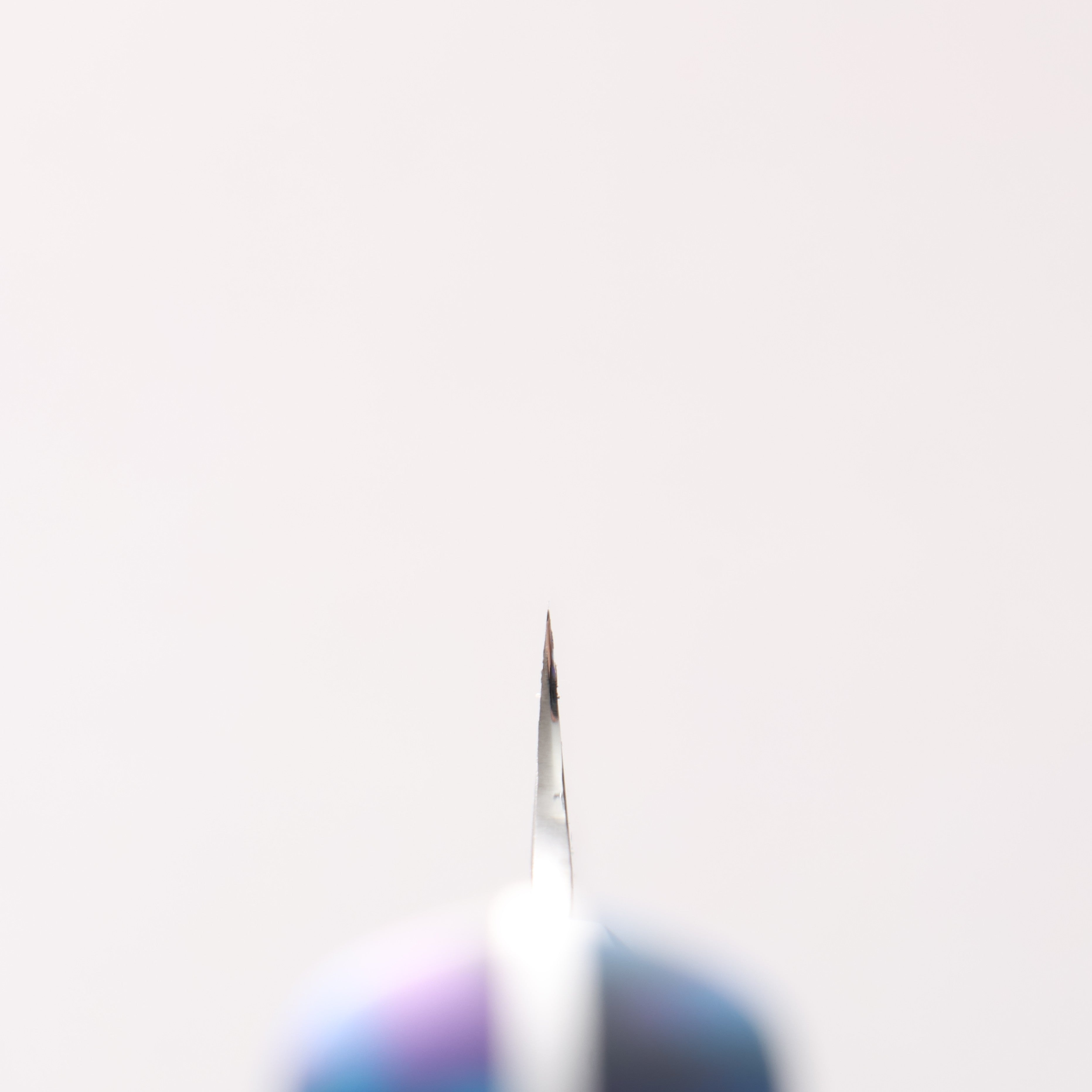 Yu Kurosaki Senko Ei SG2 Hammered Petty-Utility 130mm Blue Purple Acrylic Handle - Seisuke Knife