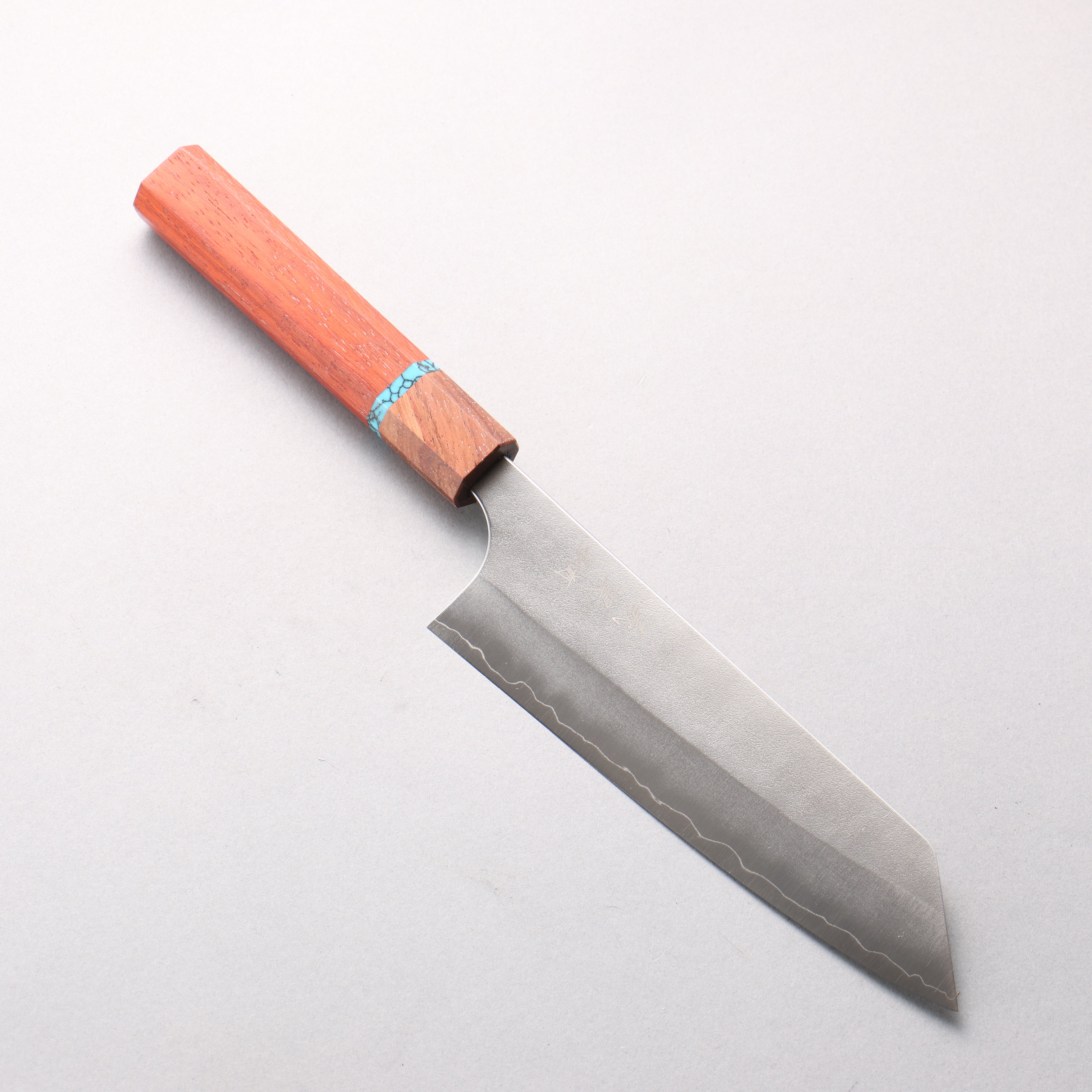 Yoshimi Kato SG2 Nashiji Bunka 170mm Padoauk(Turquoise Ring) Handle