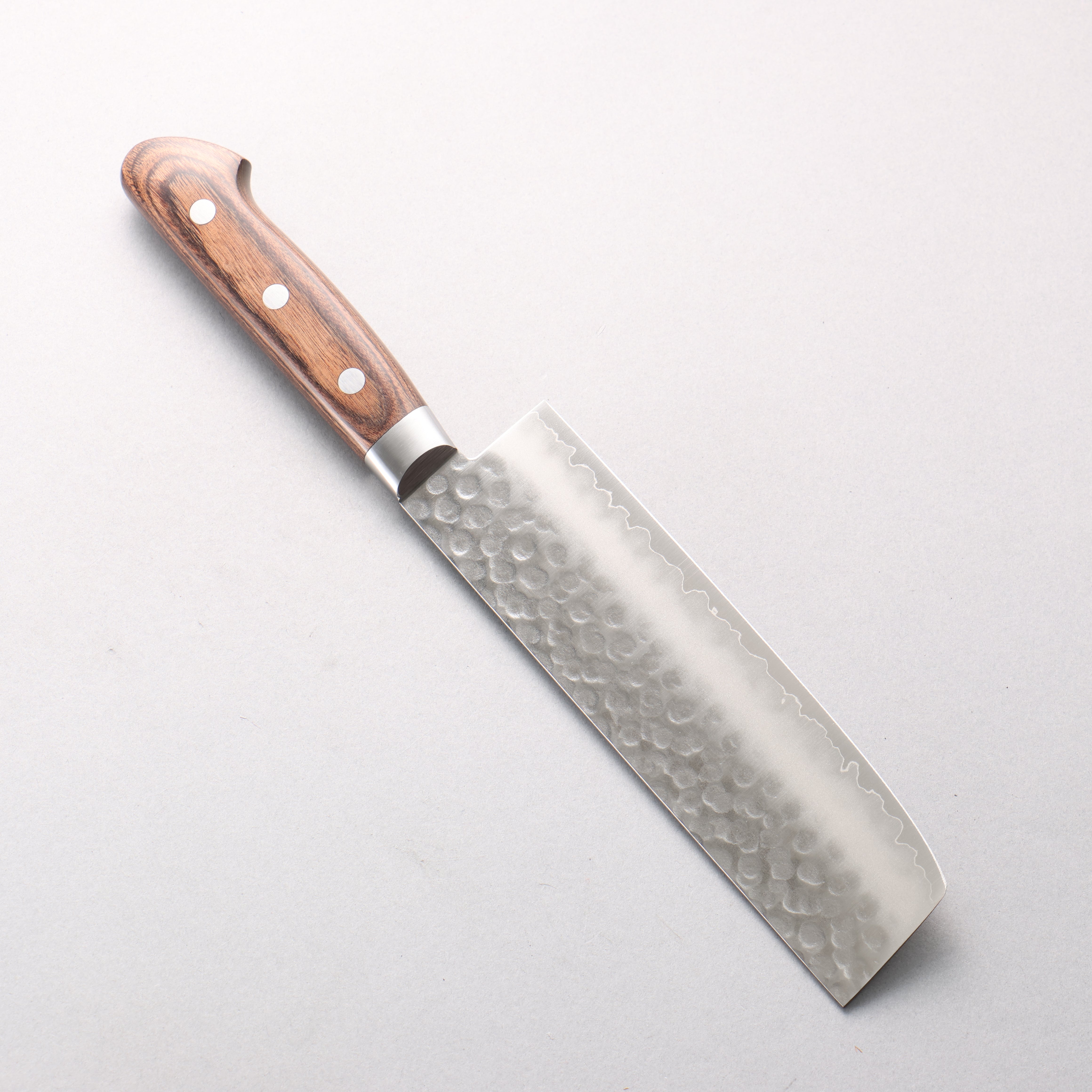 Seisuke VG10 Hammered Usuba 160mm Zebrawood Handle - Seisuke Knife