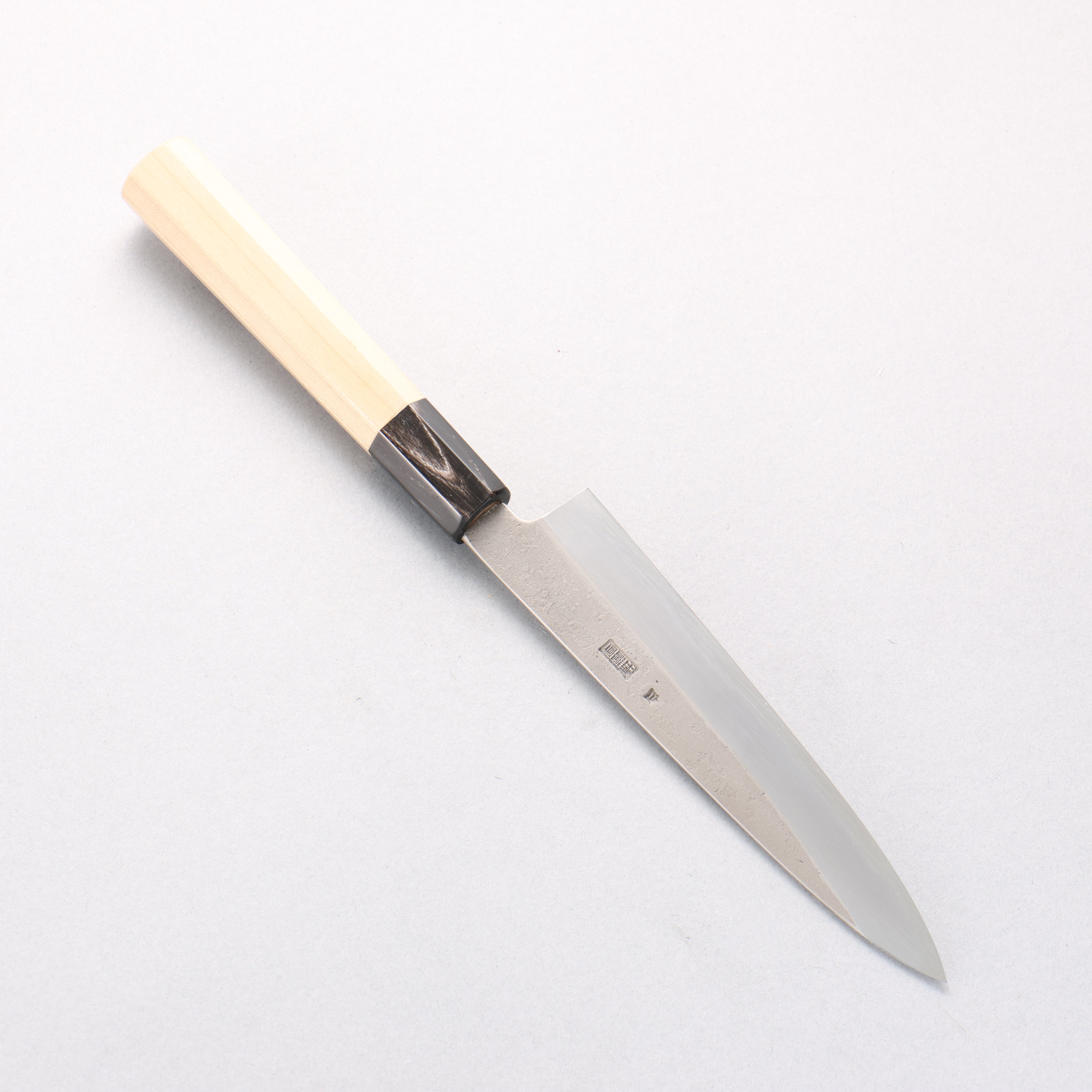 Kikuzuki White Steel No.2 Nashiji Petty-Utility 150mm Magnolia Handle - Seisuke Knife