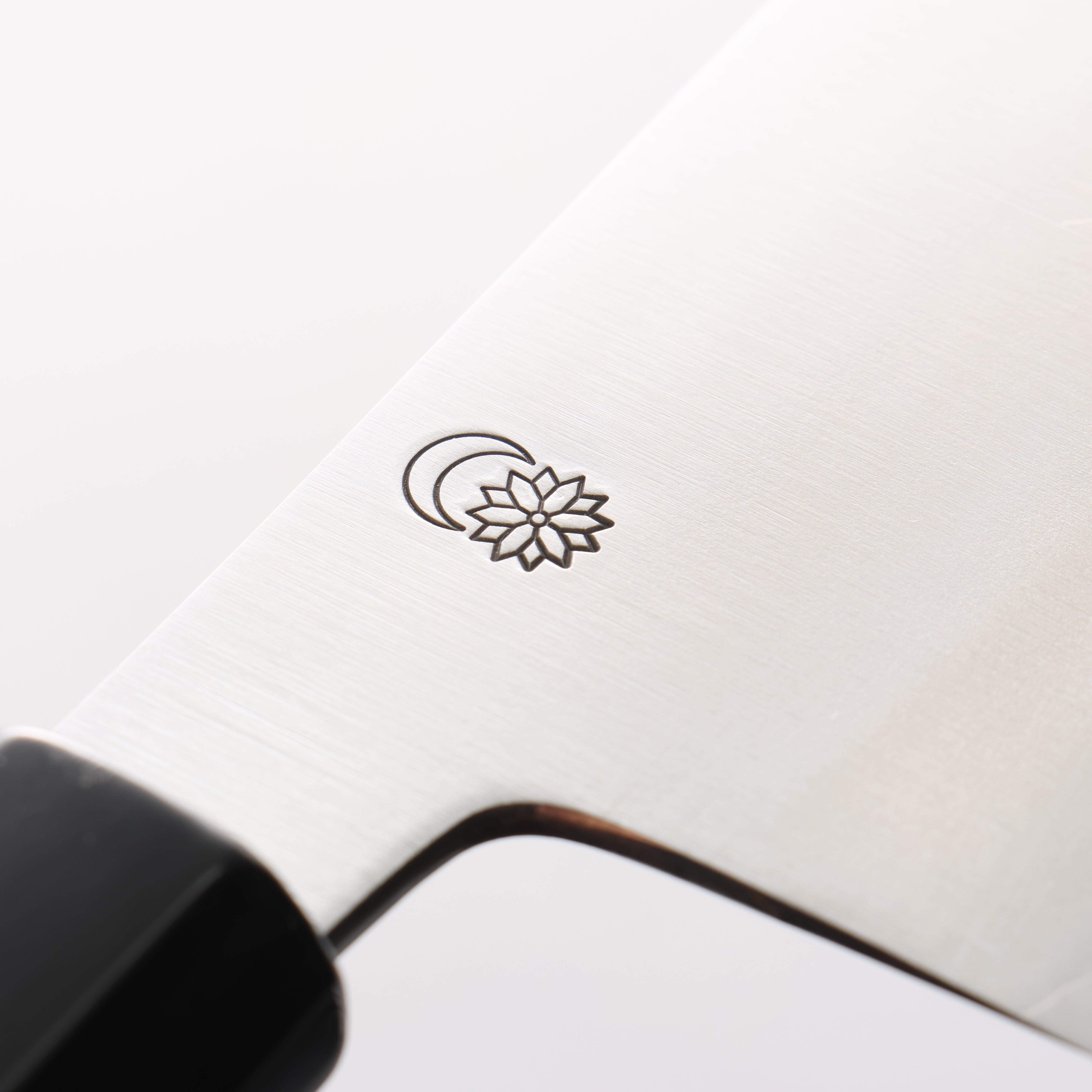 Kikuzuki Silver Steel No.3 Bokashi Nakiri 180mm Magnolia Handle - Seisuke Knife