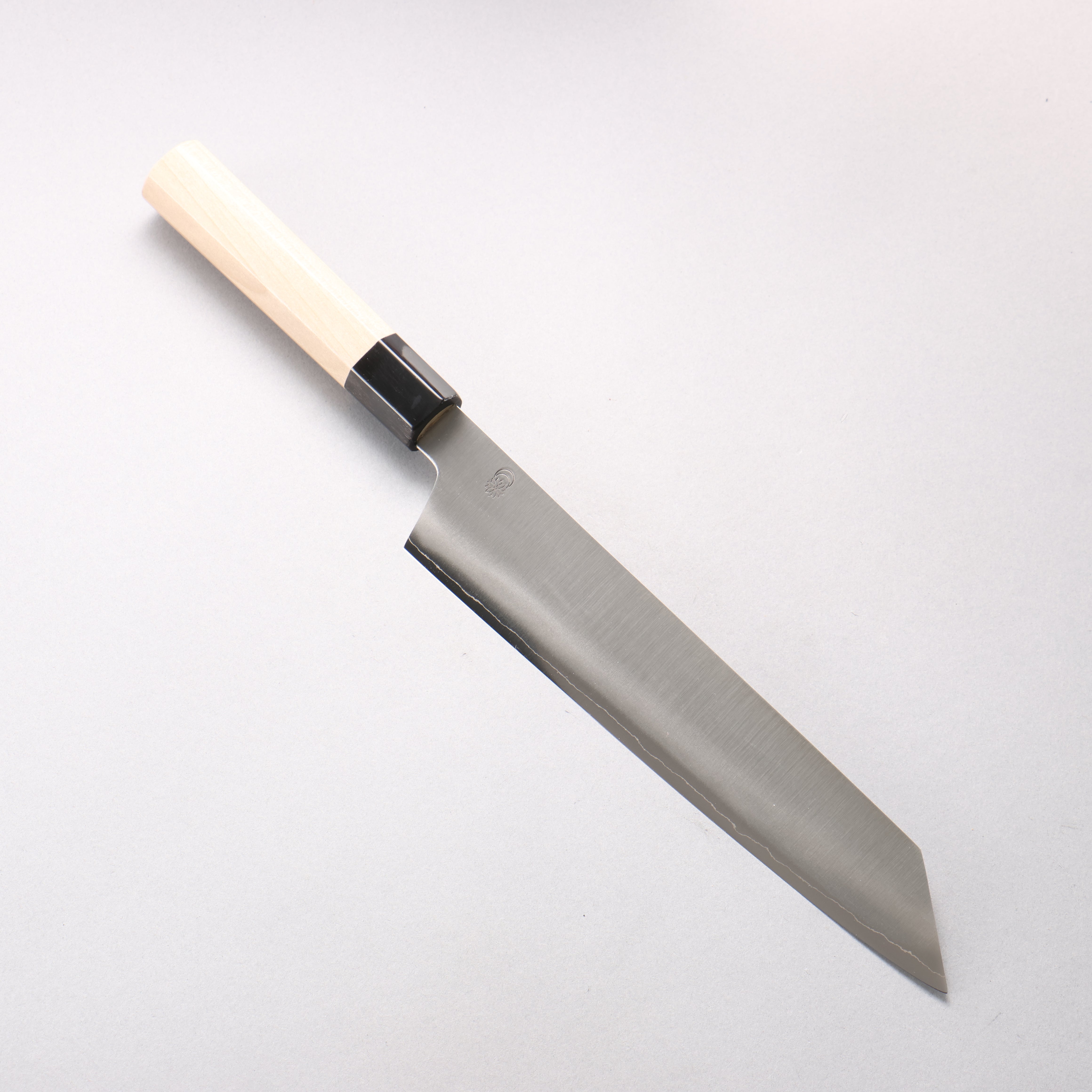 Kikuzuki Silver Steel No.3 Bokashi Kiritsuke Gyuto 240mm Magnolia Handle - Seisuke Knife