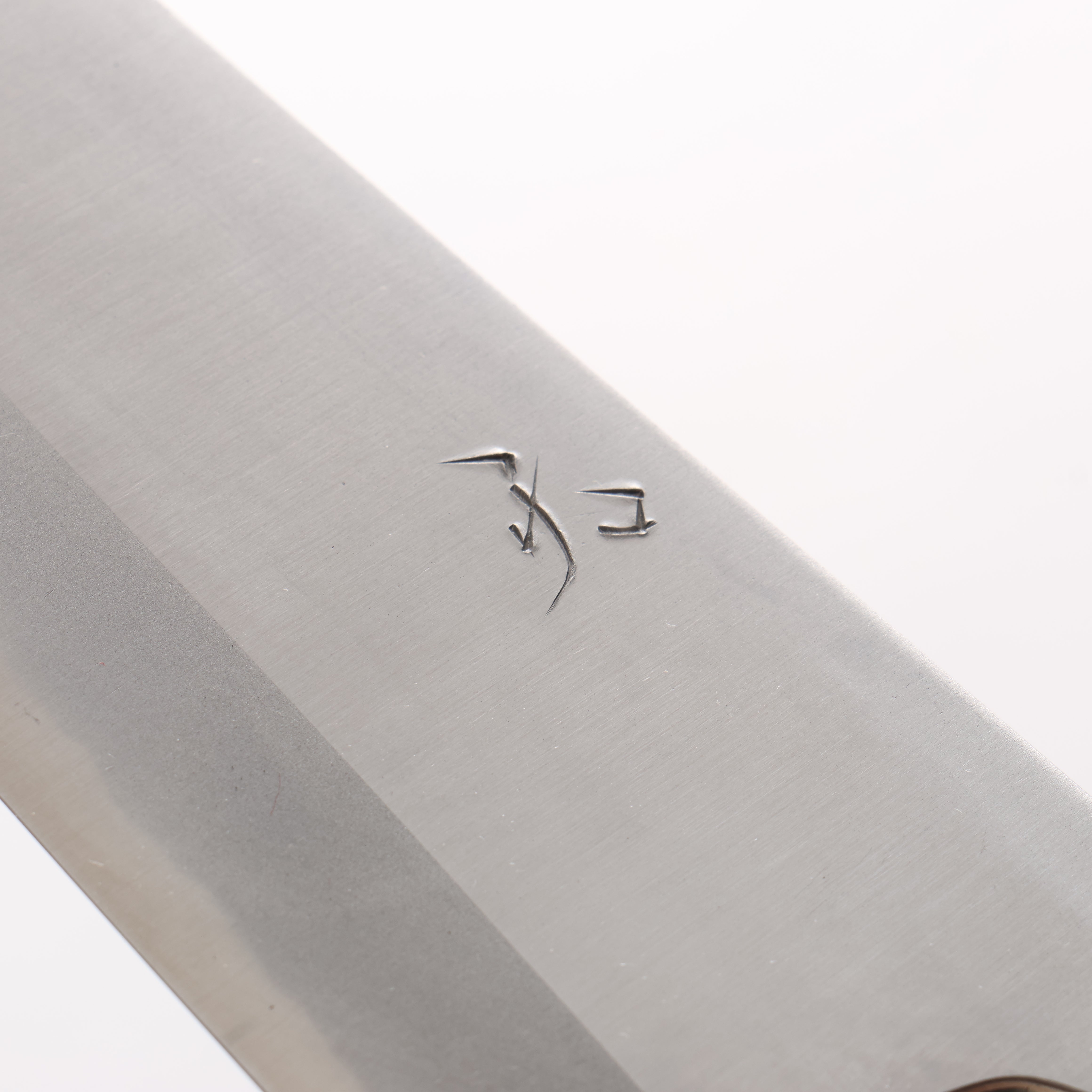 Daisuke Nishida White Steel No.1 Migaki Gyuto 165mm Walnut Handle - Seisuke Knife